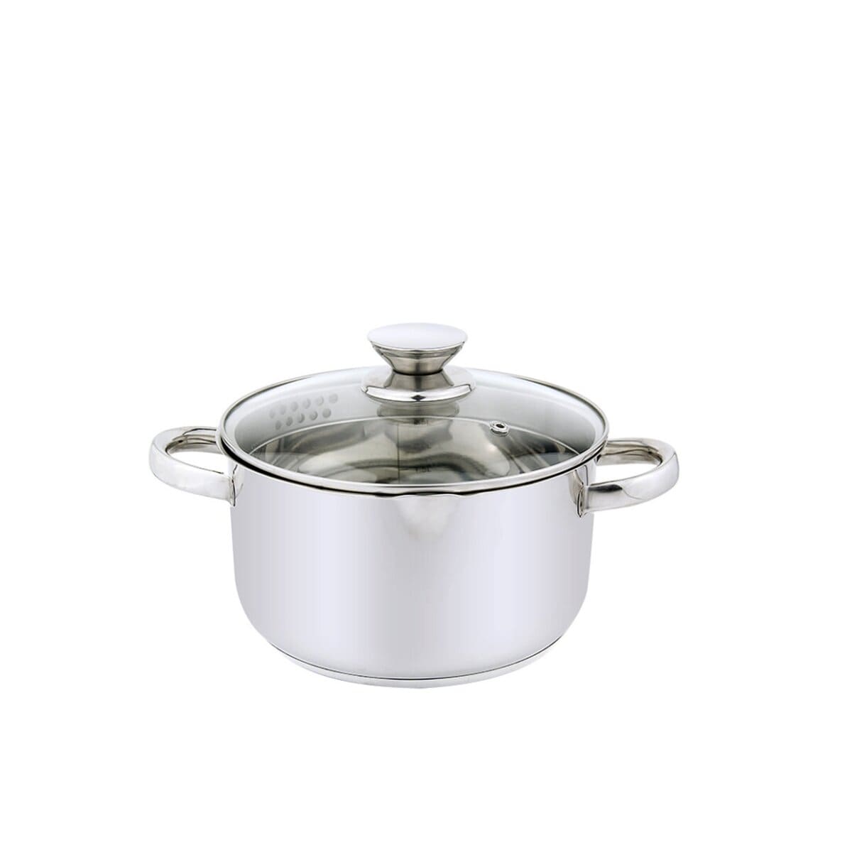 Michelino Carolin Bratentopf mit Glasdeckel & Ausgie&szlig;funktion - &oslash;24 cm - Bild 1