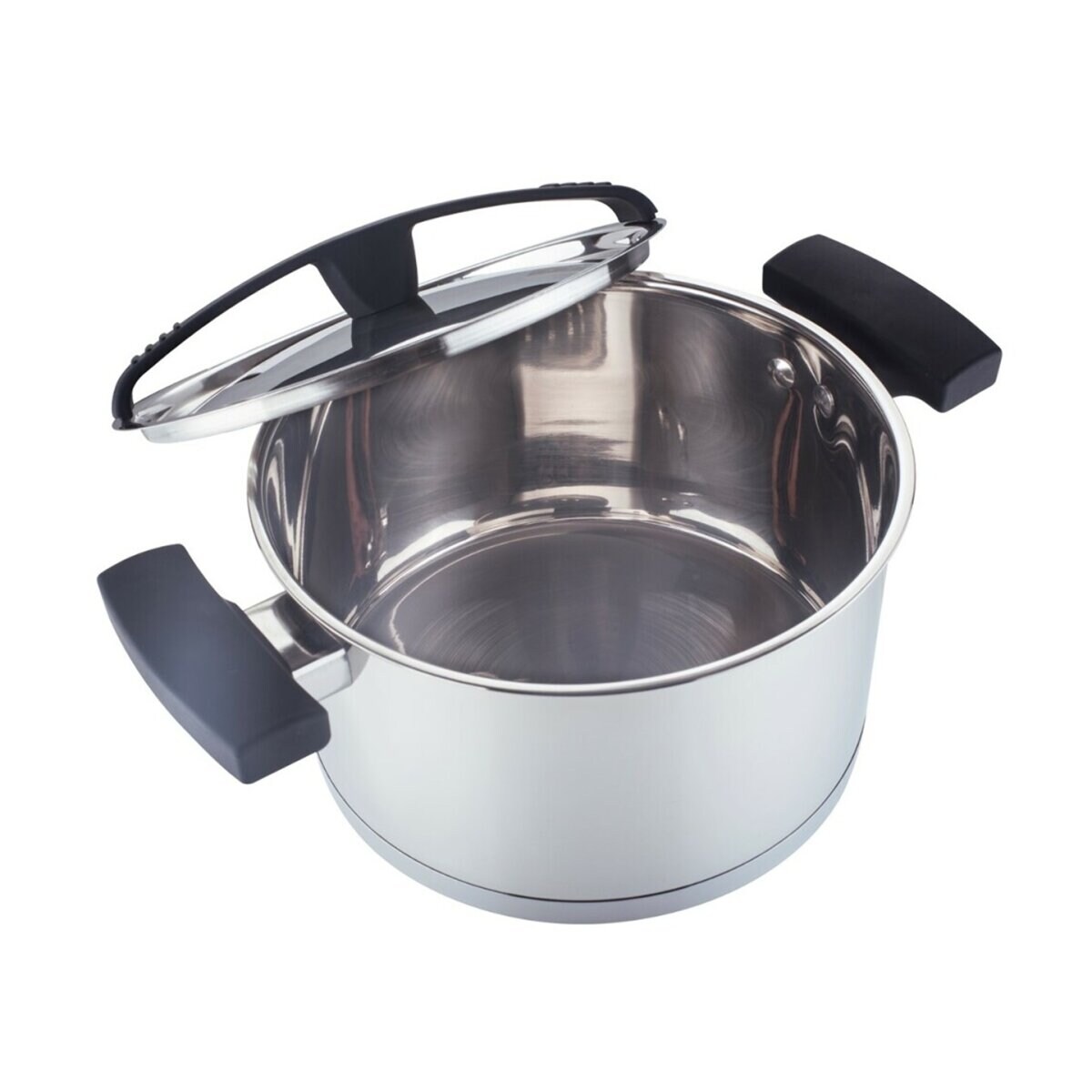 Michelino Tobias Bratentopf ø24 cm mit Deckel aus hochwertigem Edelstahl | 04047125465068