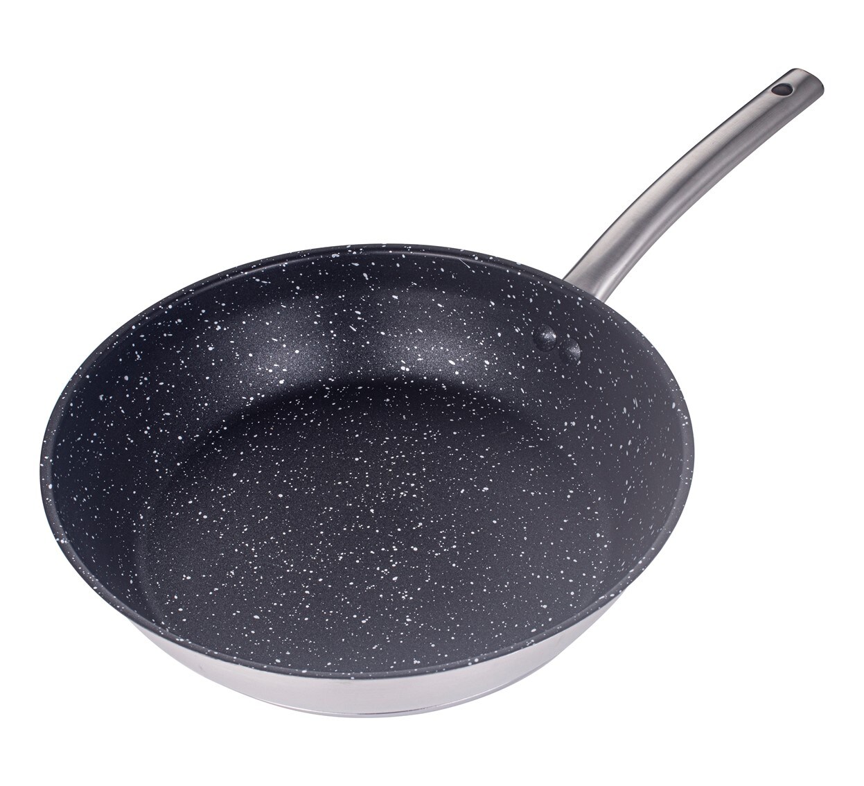 Bratpfanne Ø28cm Edelstahl Pfanne | 04252021365019