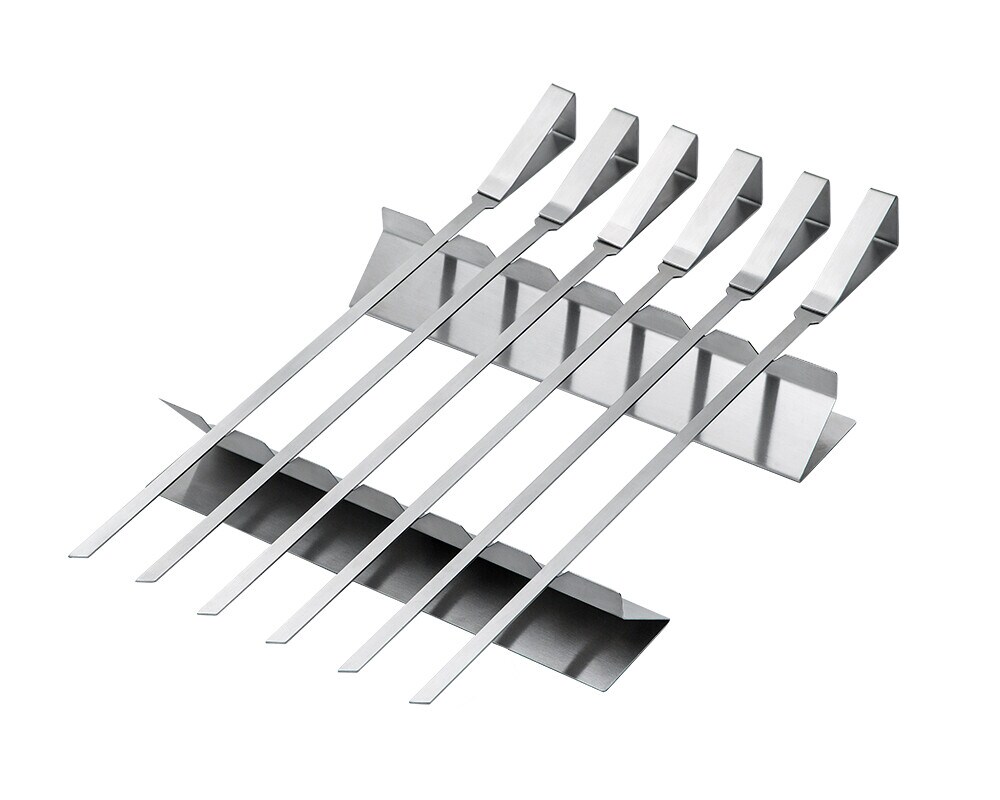 Michelino 8-tlg. Schaschlikspie&szlig;e Set Grillspie&szlig;e - Bild 1