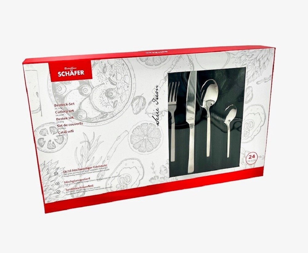 Sch&auml;fer Besteckset 24 teilig f&uuml;r 6 Personen - Bild 1