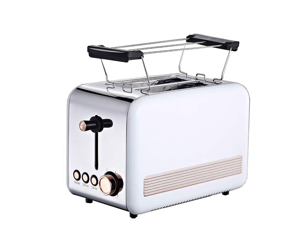 Toaster Retro 2-Scheiben Toaster 850 Watt