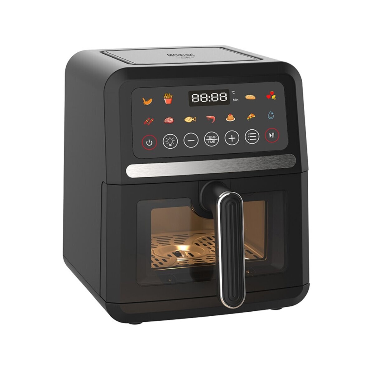 Heißluftfritteuse 1500W mit Timer & Temperaturregelung - 5 Liter