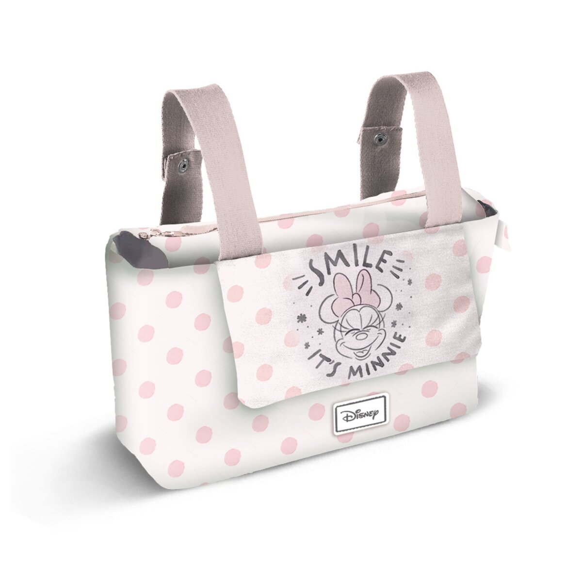 Minnie Maus Wickeltasche mit viel Stauraum &ndash; Kinderwagen-Organizer - Bild 1