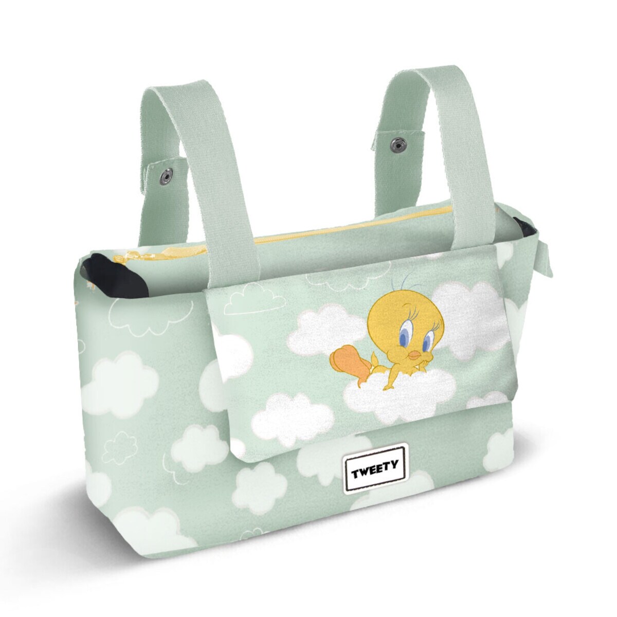 Looney Tunes Tweety Wickeltasche &ndash; Der perfekte Kinderwagen-Organizer - Bild 1
