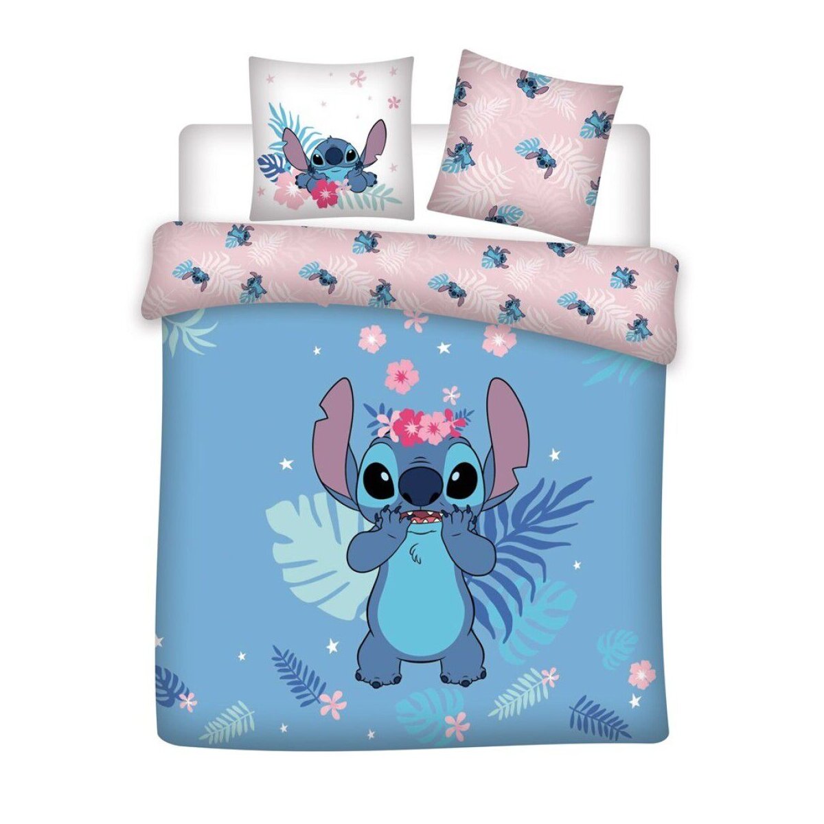 Lilo & Stitch Bettbezug f&uuml;r zwei Personen 240x220 cm - Bild 1