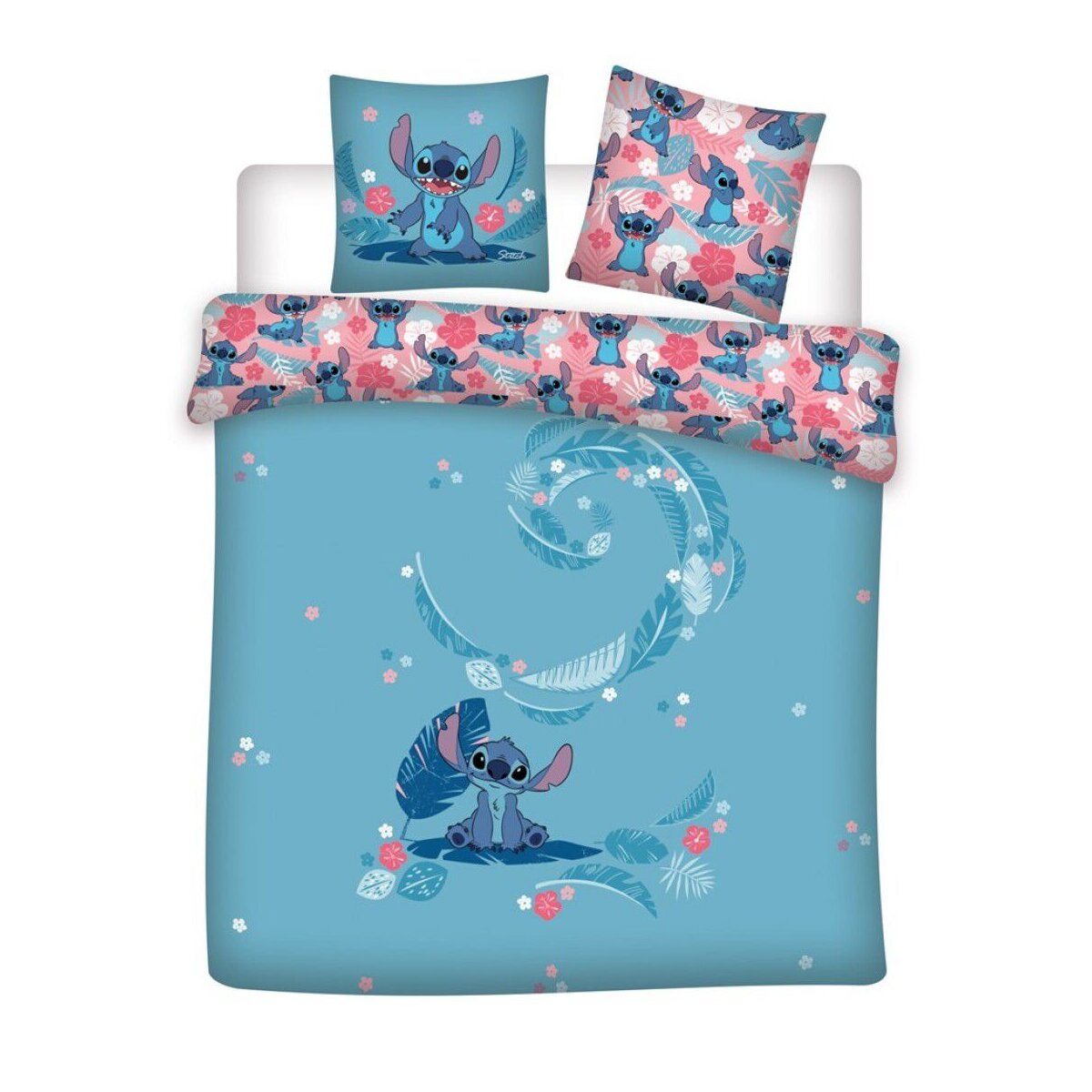 Disney Lilo & Stitch Bettw&auml;sche Set Tropischer Stil - Bild 1