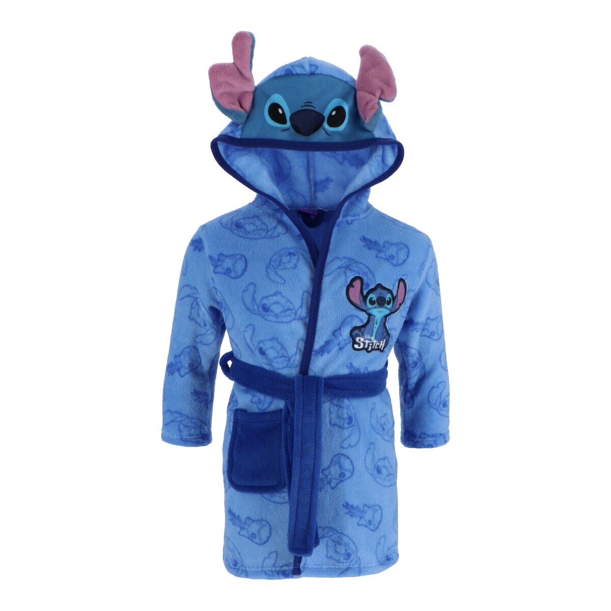 Lilo & Stitch Kinderbademantel Coral Fleece Bademantel f&uuml;r Kinder - Bild 1