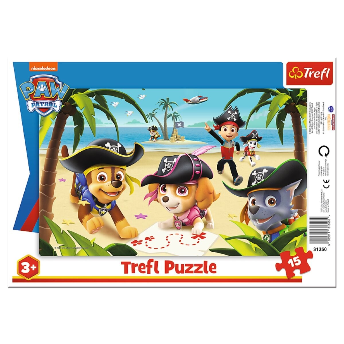 Paw Patrol Puzzle 15 Teile Lernspielzeug f&uuml;r Kinder - Bild 1