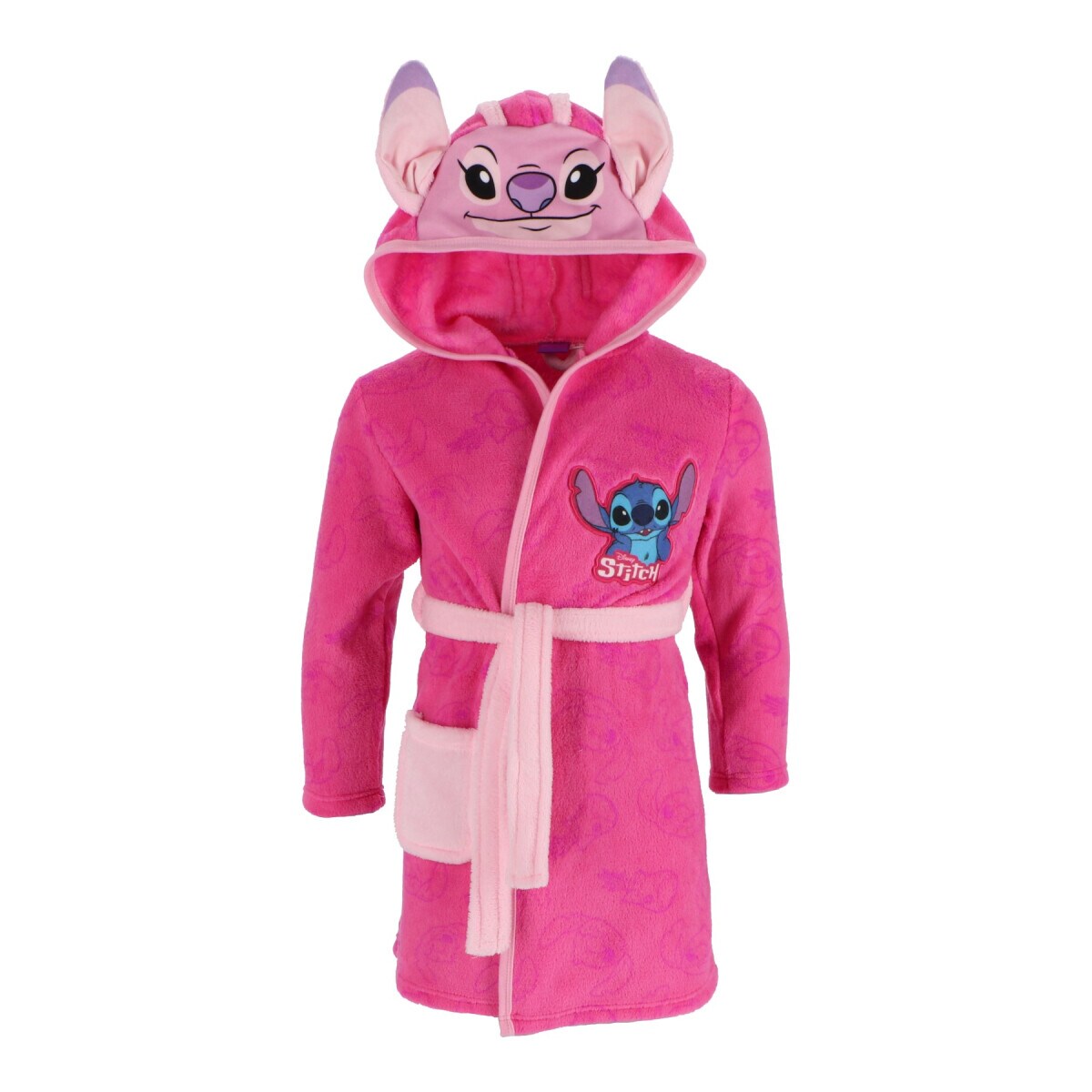 Lilo & Stitch Kinderbademantel Coral Fleece Bademantel f&uuml;r Kinder - Bild 1