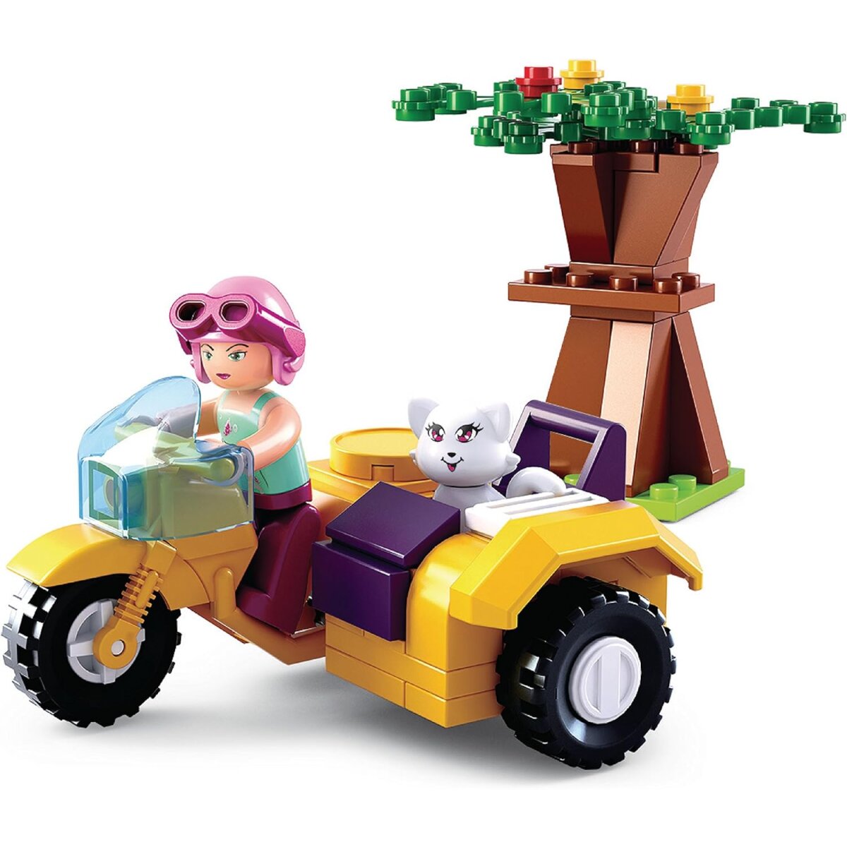 Klemmbausteine Spielset mit Spielfigur bunt Kinder Spielzeug ab 6 - Bild 1