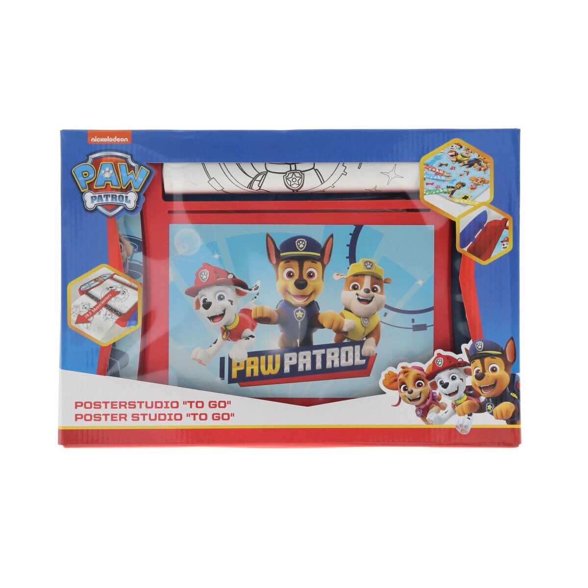 Ausmalposter-Set 70 Poster mit Buntstiften und Stickern für Kinder | 04043946298915