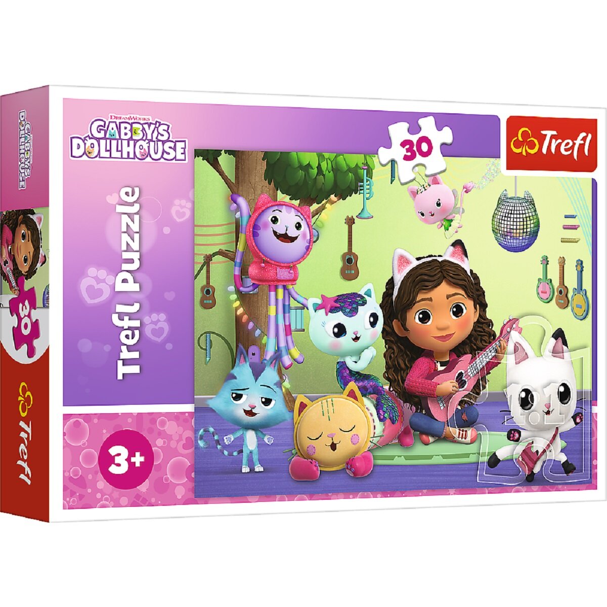 Gabby's Dollhouse Puzzle &ndash; 30-teiliges Kinderpuzzlebuntem Motiv - Bild 1