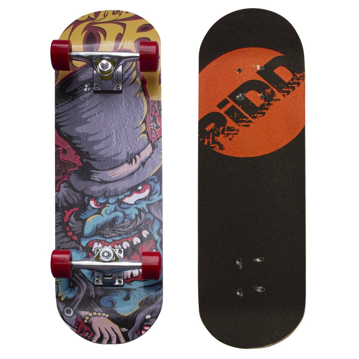 RiDD Skateboard 28″ Stylisches Cruiser Skateboard  alle Altersgruppen | 08719638071192