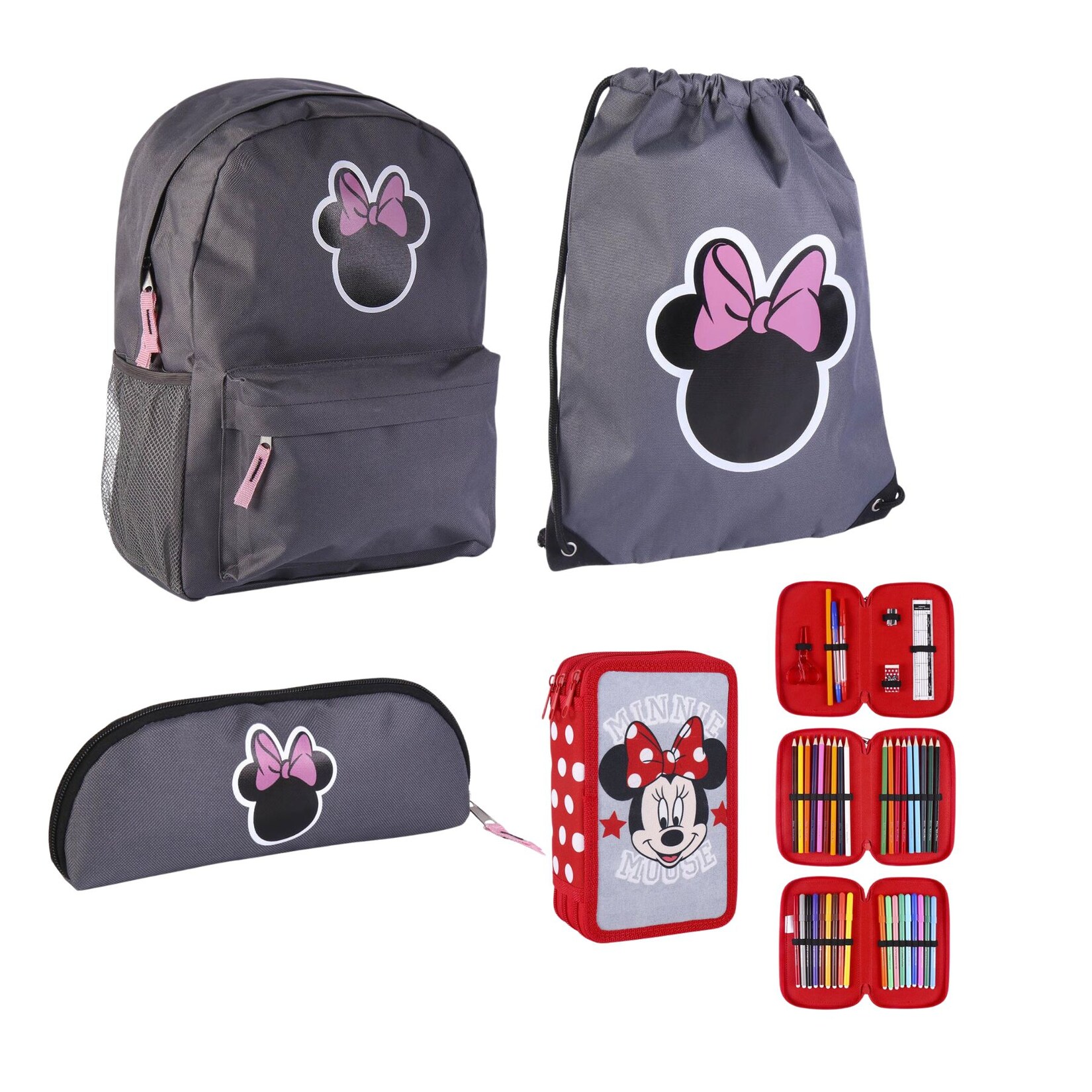 Minnie Mause Schulpaketangebot Komplett-Set 4 Tlg. für | 04255698278286