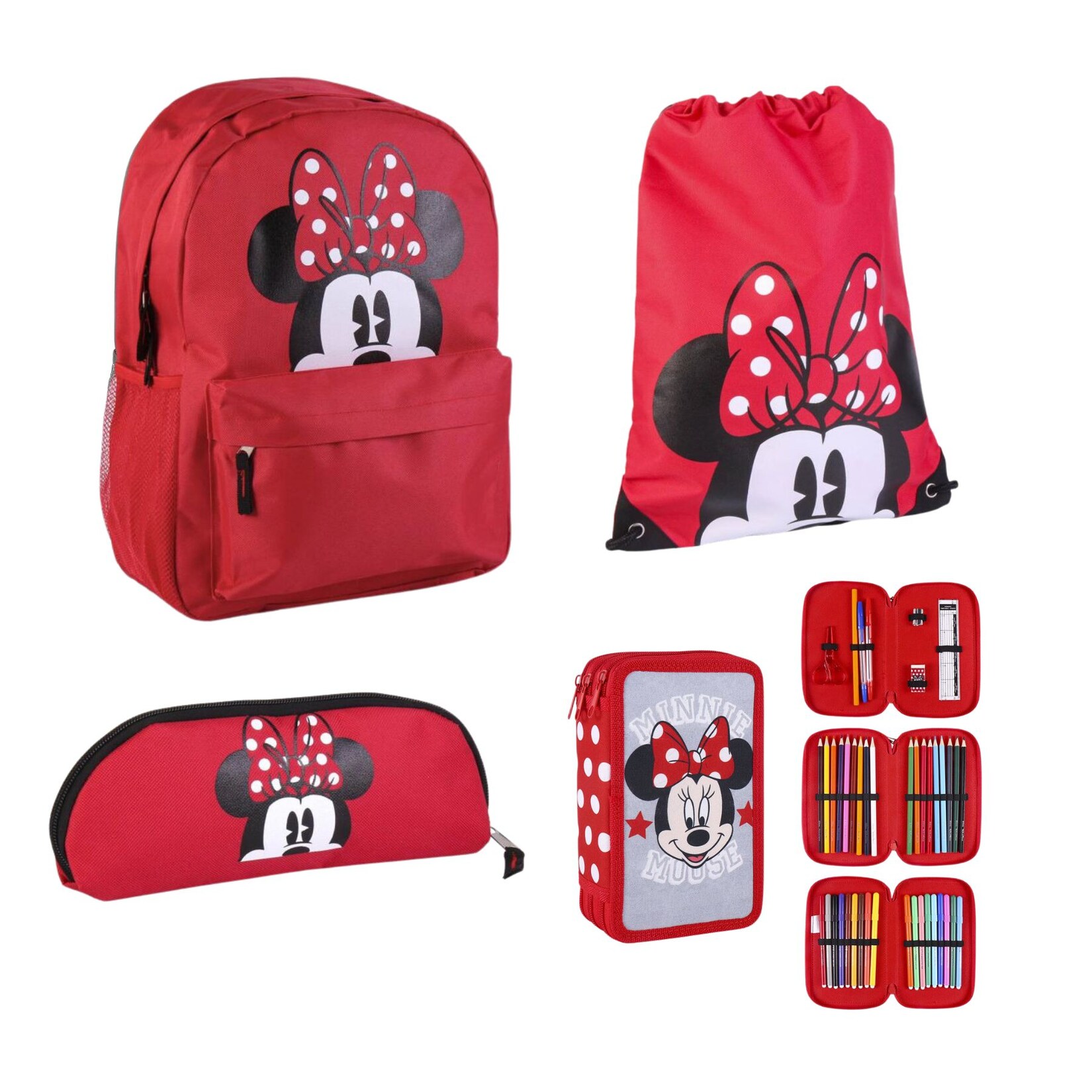 Minnie MSchulpaketangebot Komplett-Set 4-tlg. Kinder, alles | 04255698278392