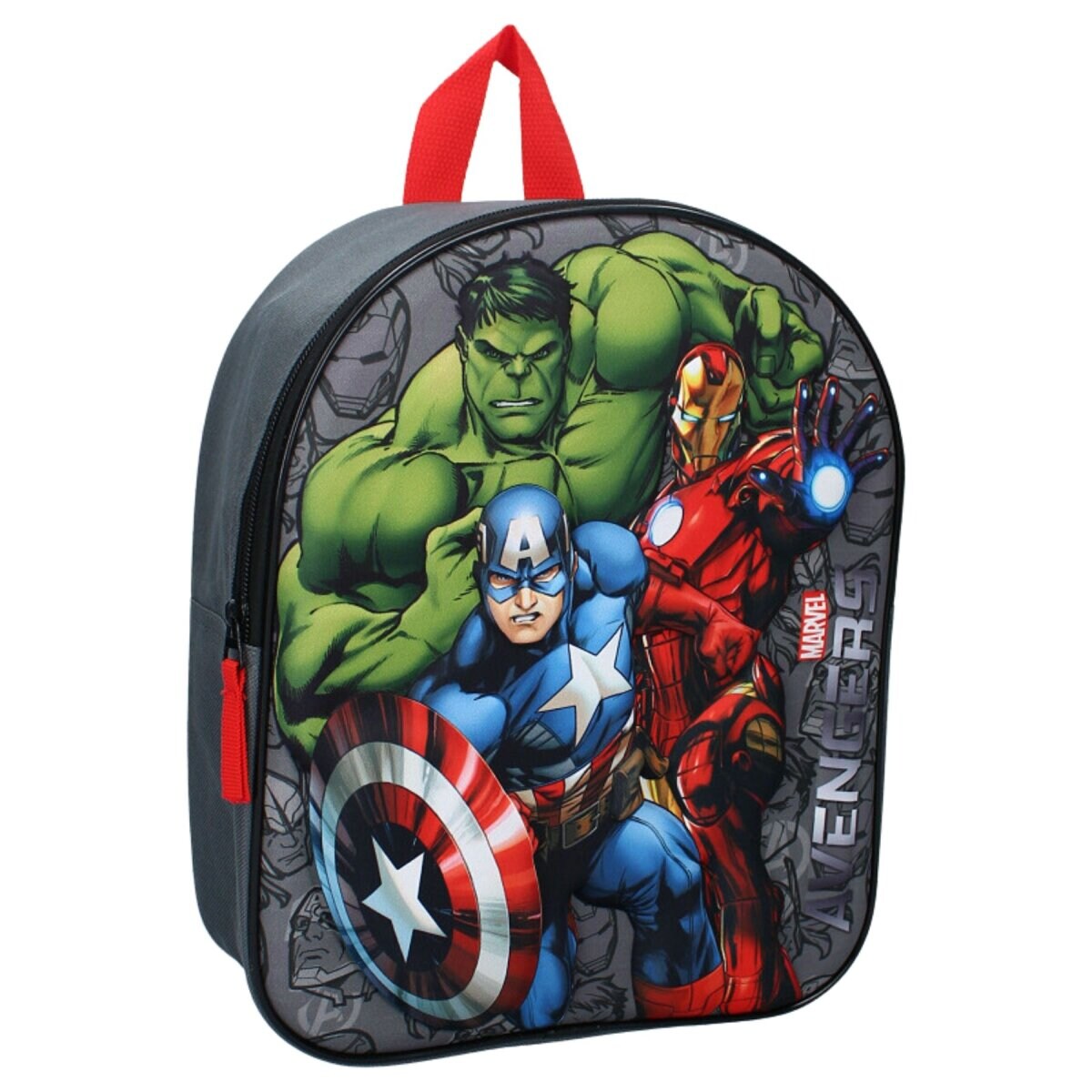 Marvel Avengers 3D-Rucksack – Praktischer Begleiter für Schule | 08712645315976