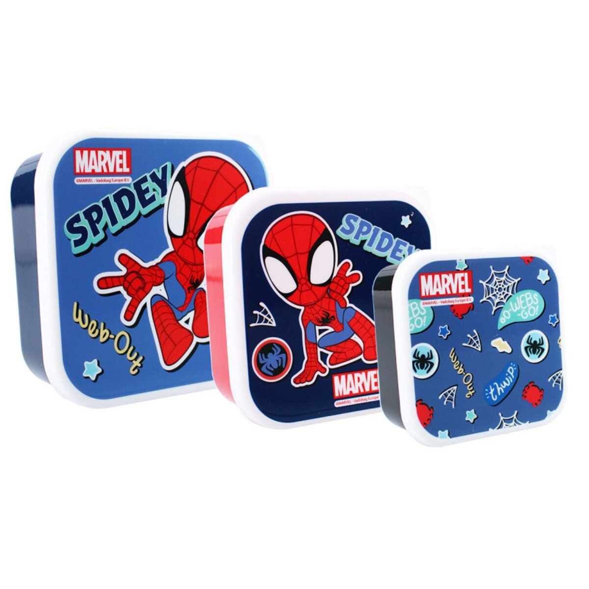 Spiderman Kinder Brotdose &ndash; Vielseitige 3-in-1 Lunchbox f&uuml;r - Bild 1