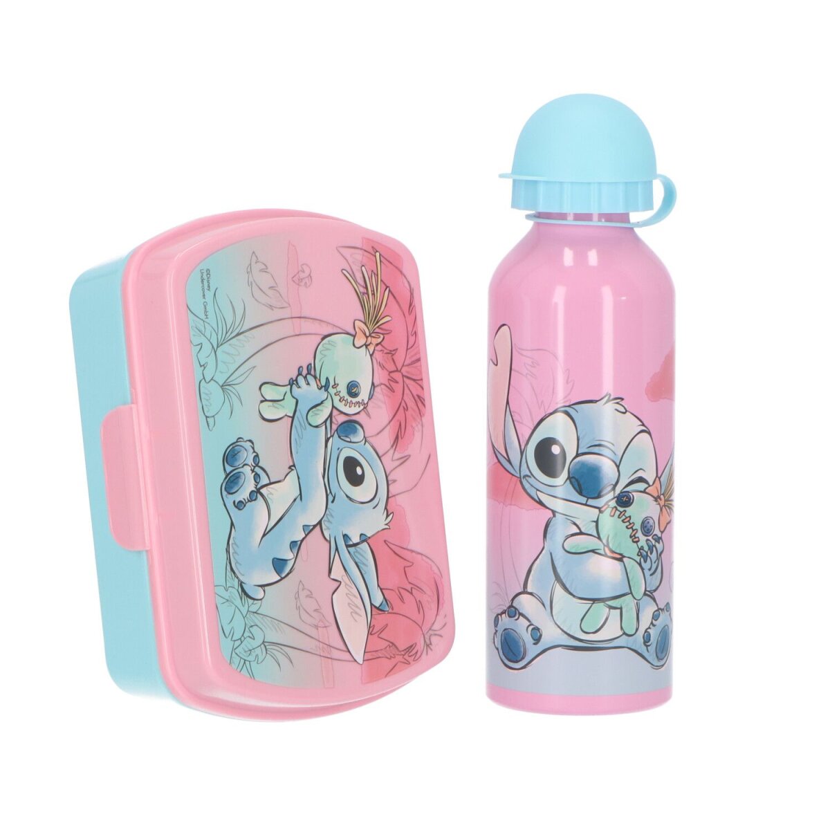 Lilo & Stitch Lunchpaket &ndash; Praktisches SetLunchbox und - Bild 1