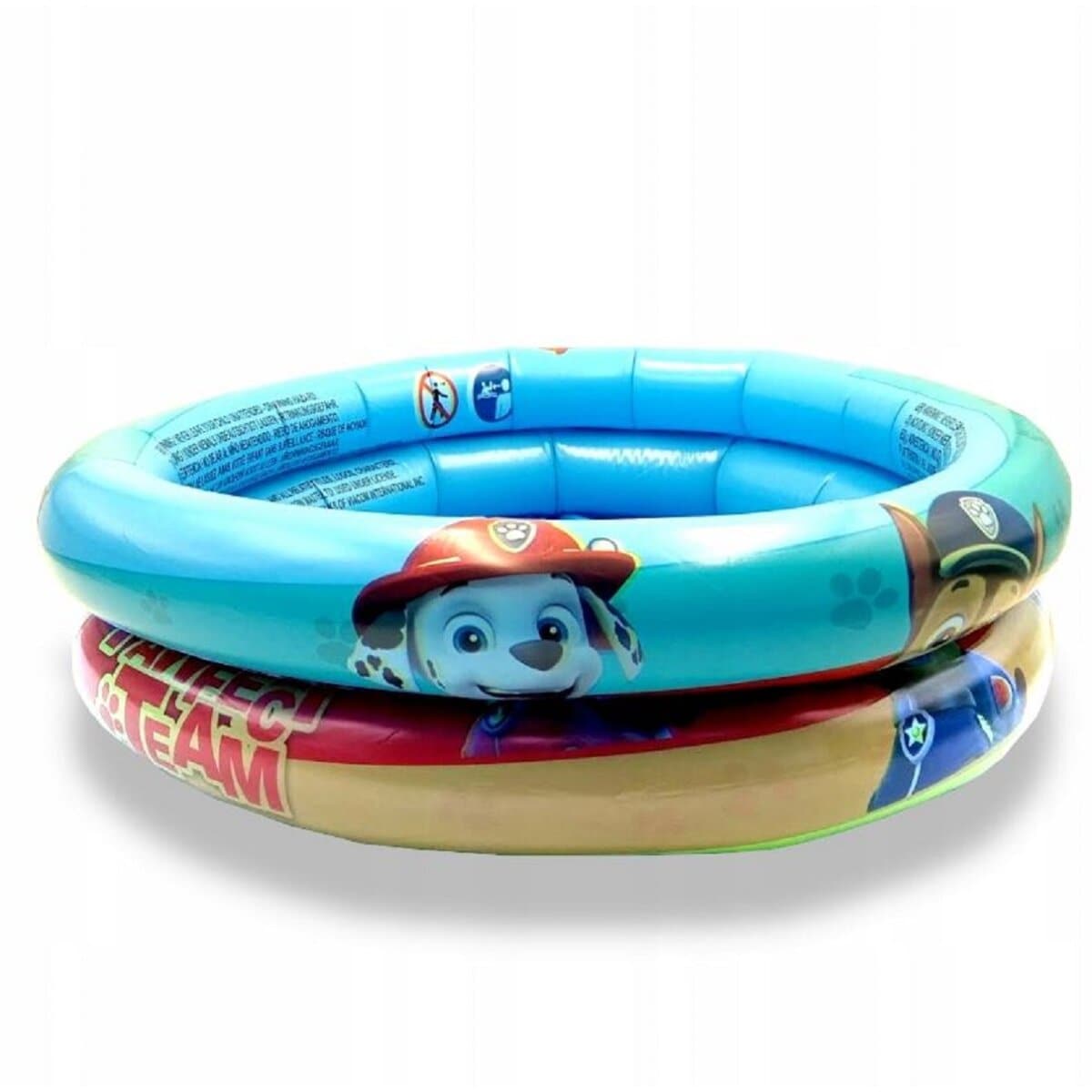 Paw Patrol Aufblasbares Kinderpool &ndash; 60 cm Durchmesser f&uuml;r endlosen - Bild 1