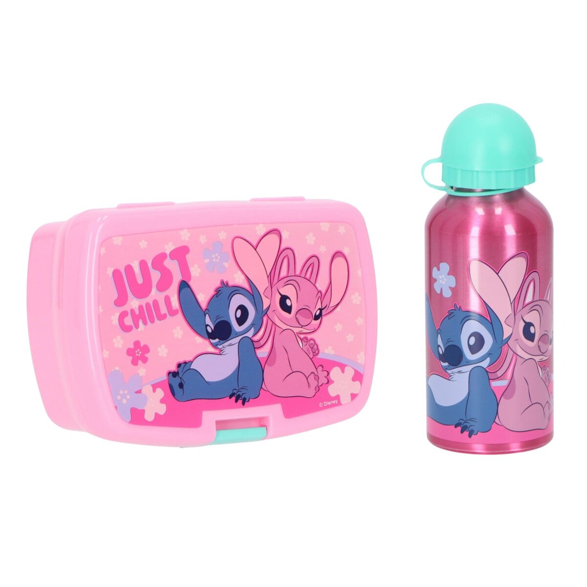 Lilo & Stitch Lunchpaket mit Lunchbox und 400 ml Trinkflasche - Bild 1
