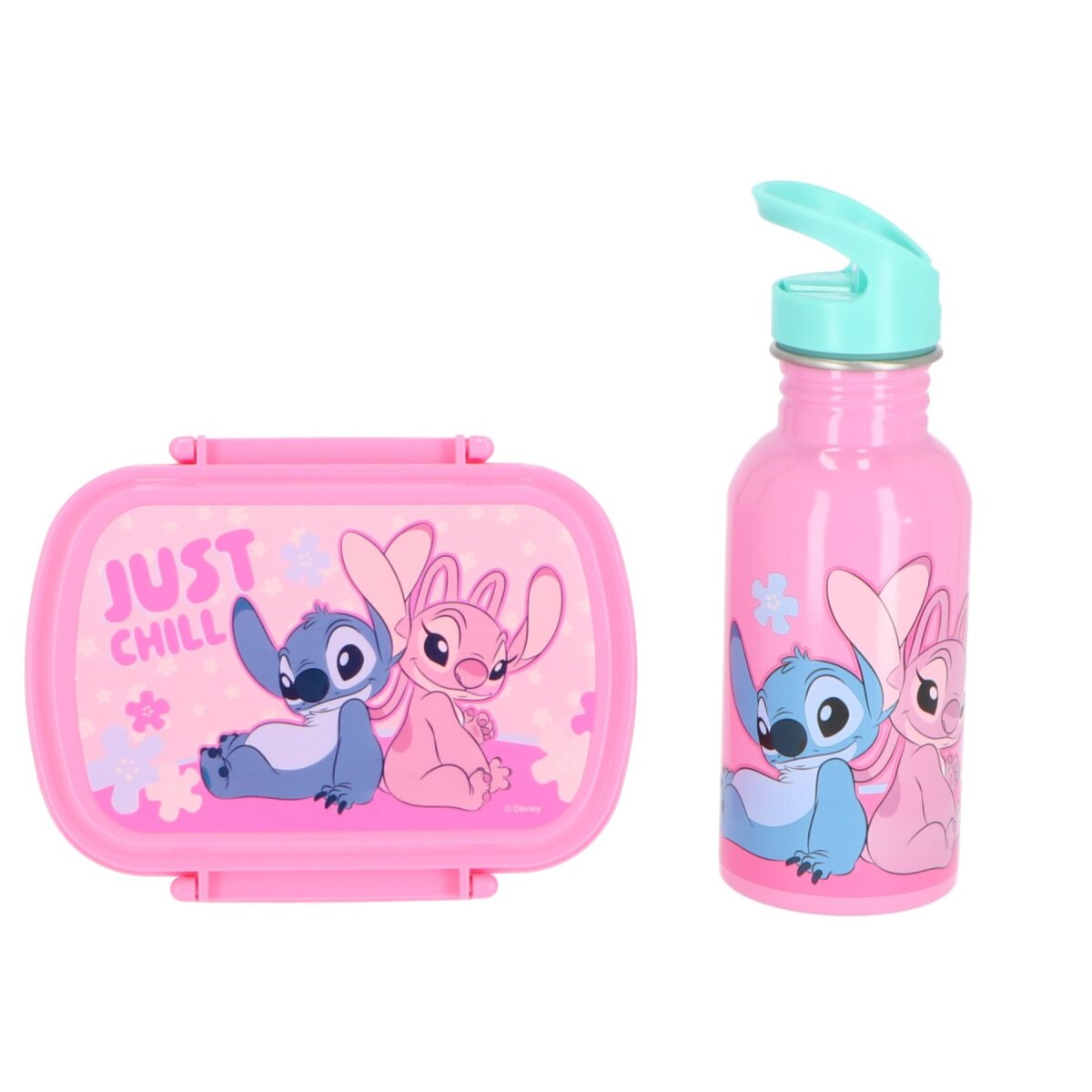 Lilo & Stitch Lunchpaket mit Lunchbox und 500 ml Trinkflasche - Bild 1
