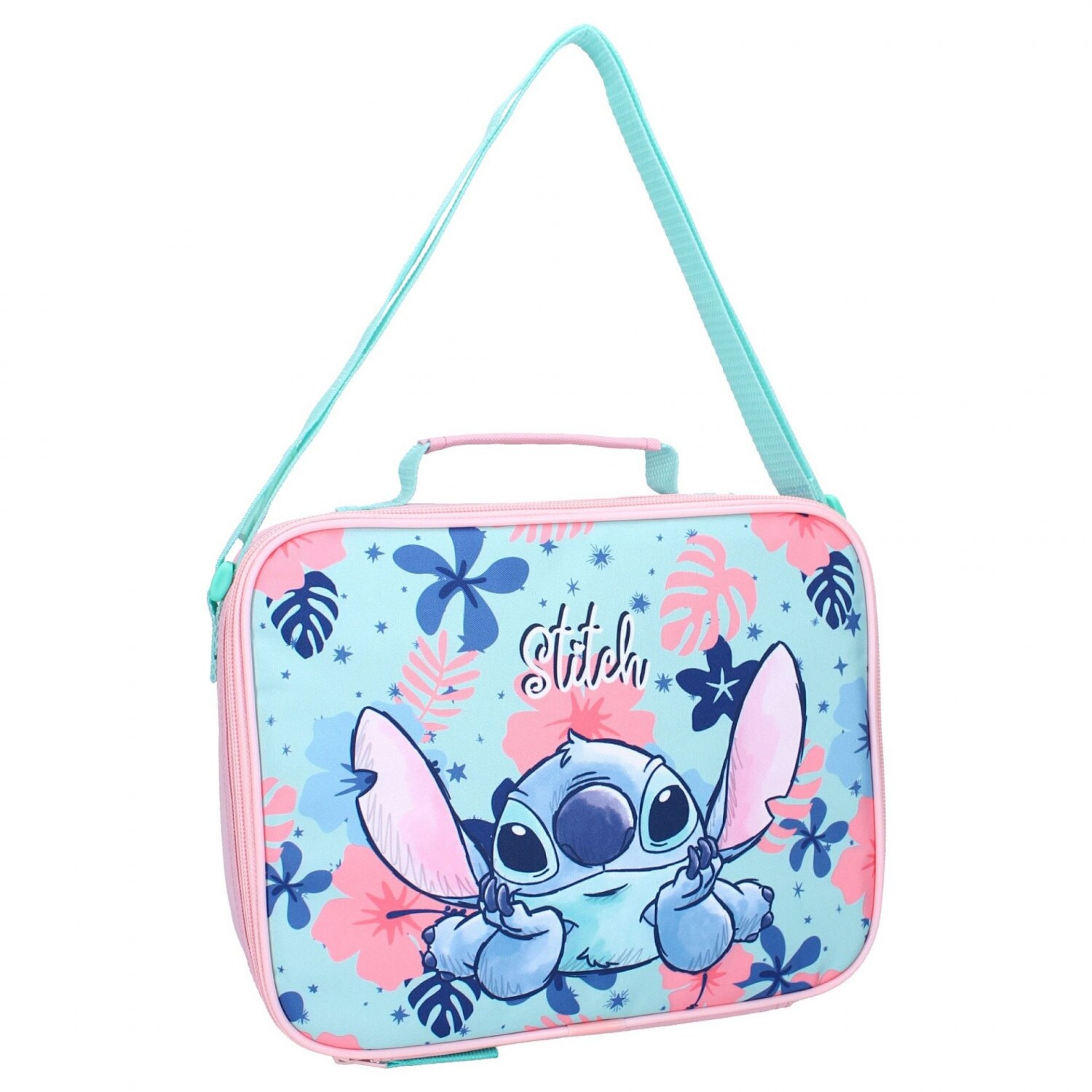 Lilo & Stitch Brotbox Praktische Snackbox Lunchbox und Lunchpaket 19x25x8 cm - Bild 1
