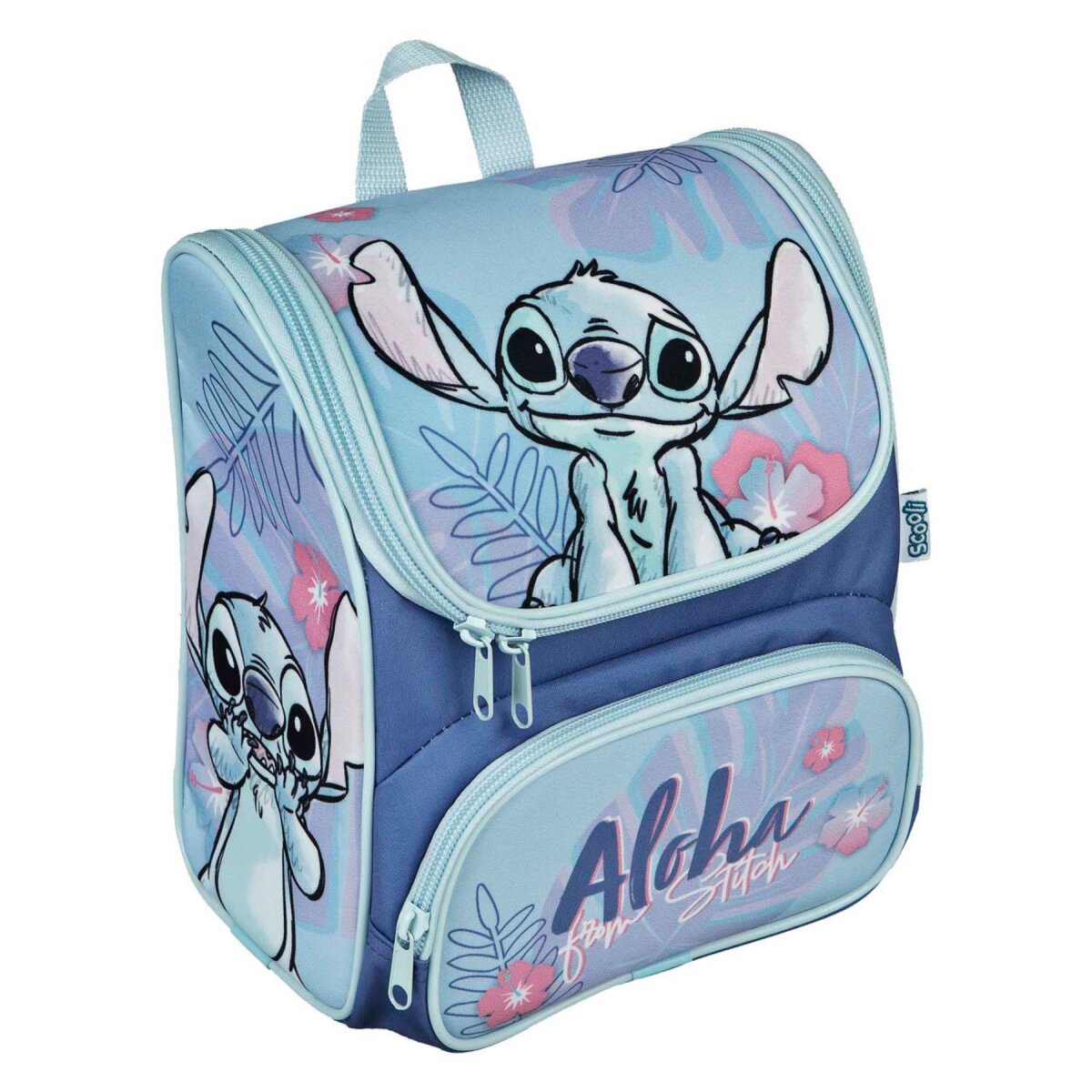 Disney Lilo & Stitch Schulrucksack kompakter Kinder Rucksack - Bild 1