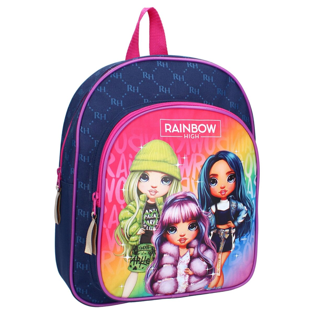 Rainbow High Rucksack f&uuml;r M&auml;dchen farbenfroher Kinder Backpack - Bild 1