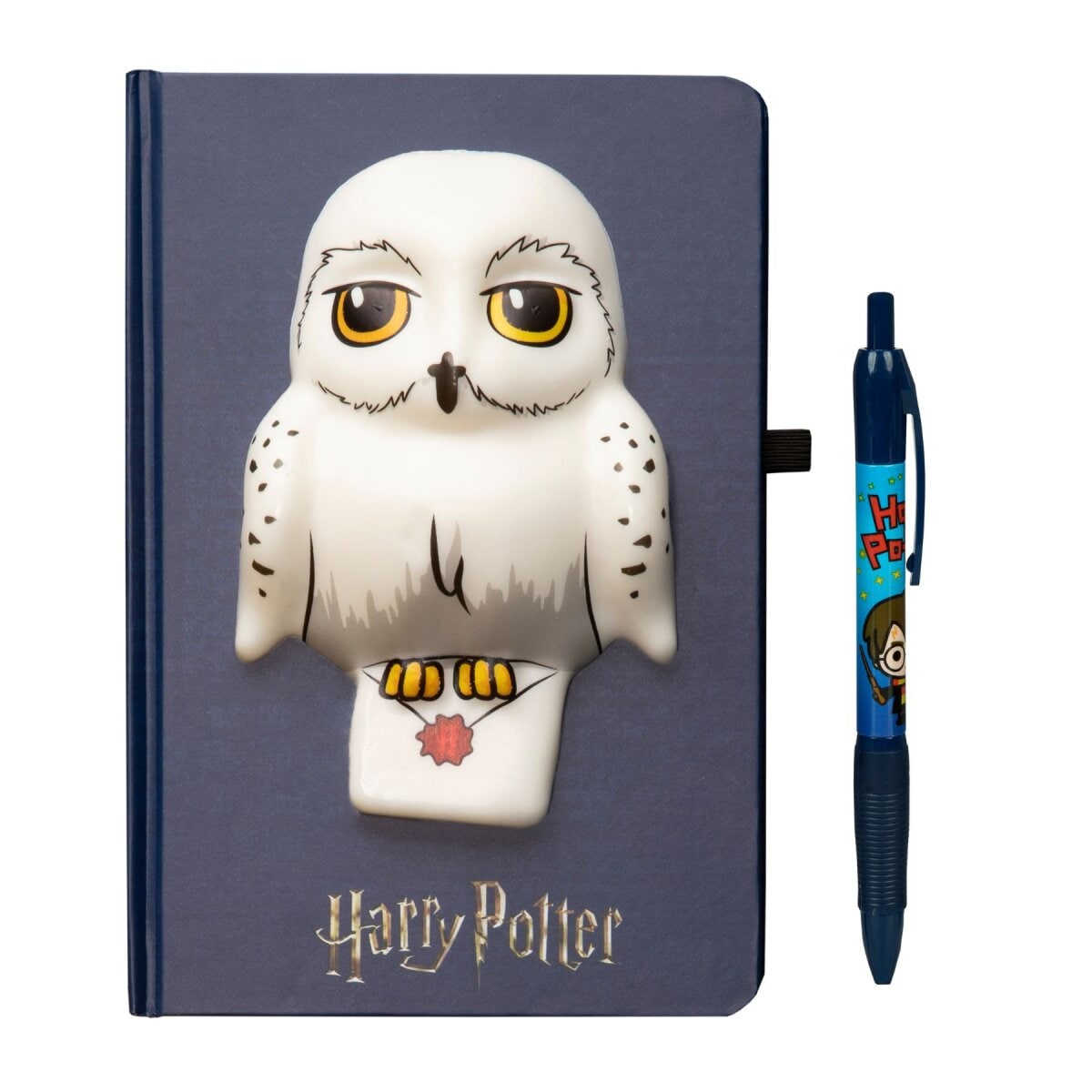 Harry Potter Squishy Notizbuch blau Journal Schreibheft f&uuml;r Notizen - Bild 1