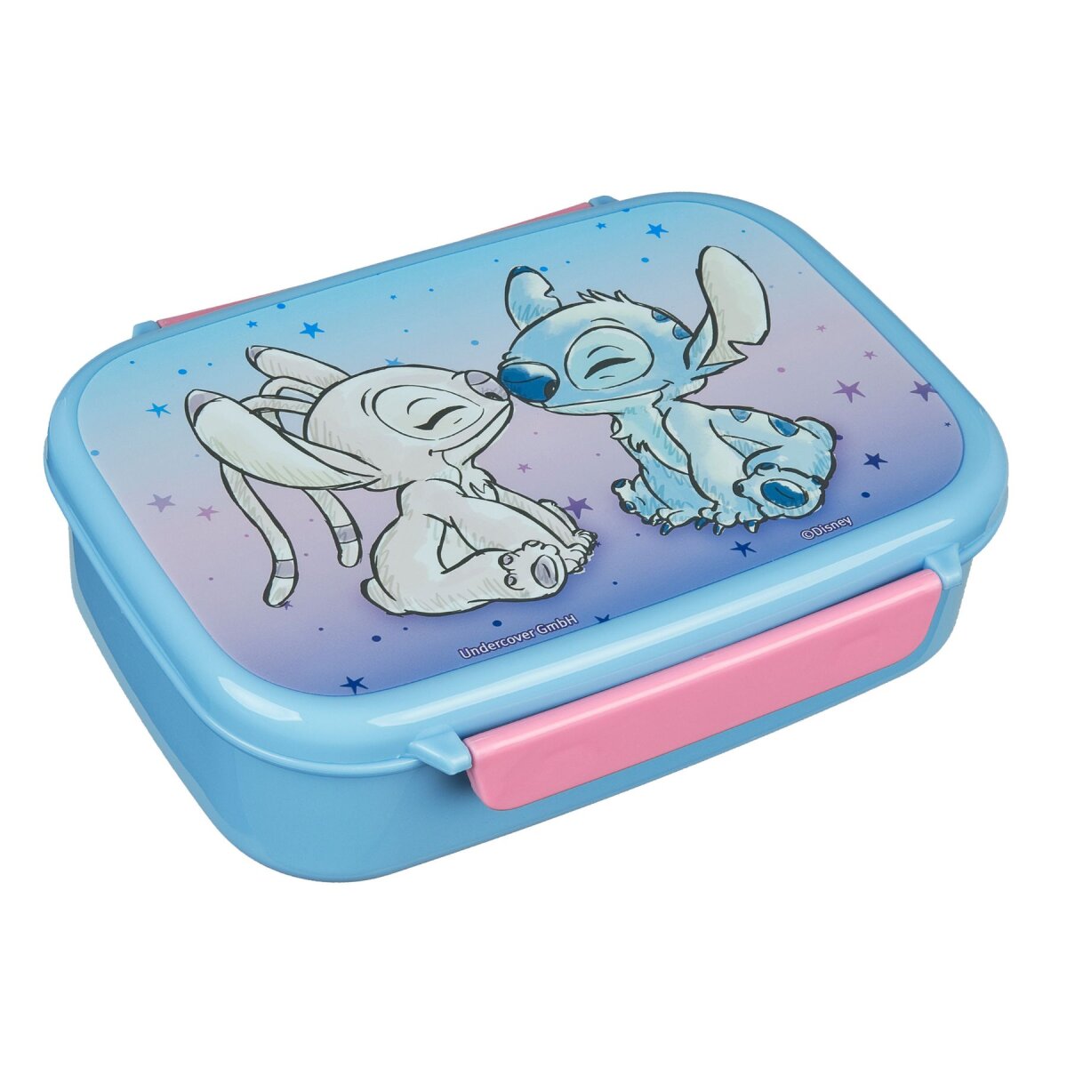 Disney Stitch Brotdose blau Kinder Lunchbox Pausenbox f&uuml;r Alltag - Bild 1