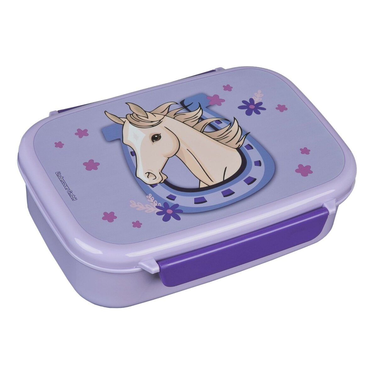Magic Horse Brotdose blau Kinder Lunchbox Pausenbox für Alltag