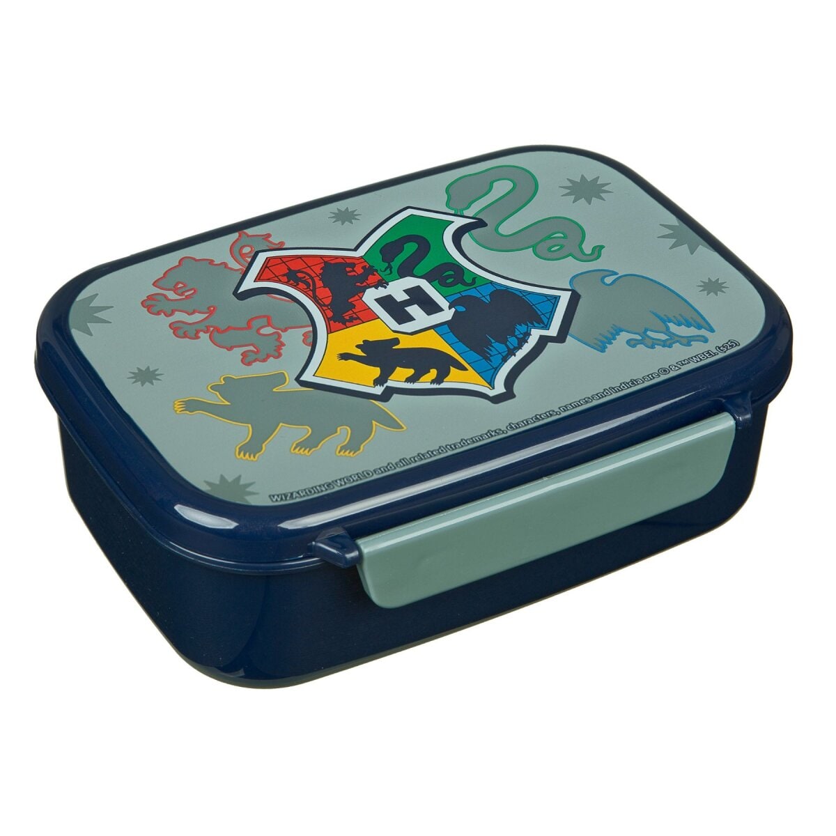 Harry Potter Lunchbox mehrfarbig Brotdose Pausenbox f&uuml;r Alltag Schule - Bild 1