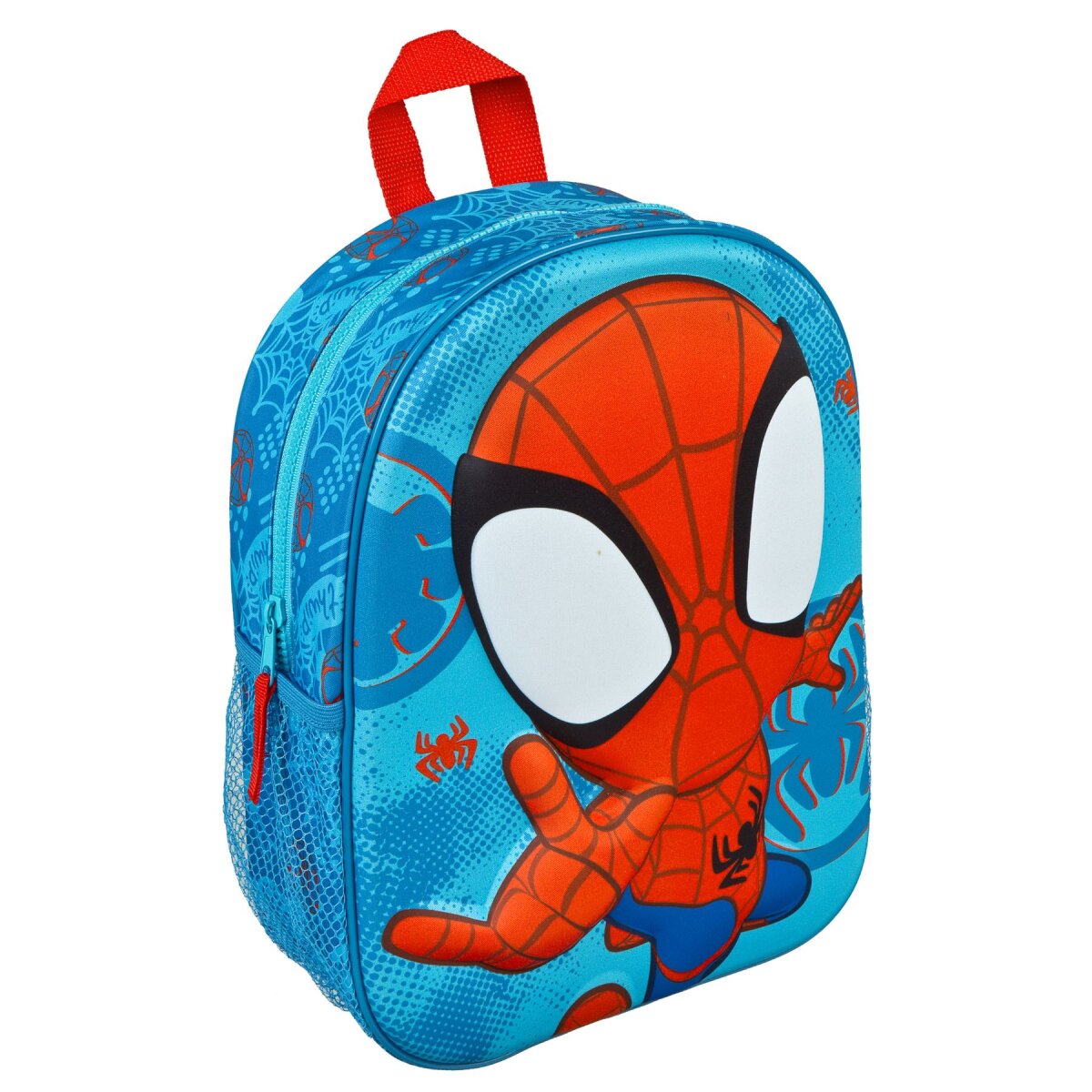 Marvel Spidey Kinder Rucksack 3D blau Backpack f&uuml;r Kindergarten Schule - Bild 1