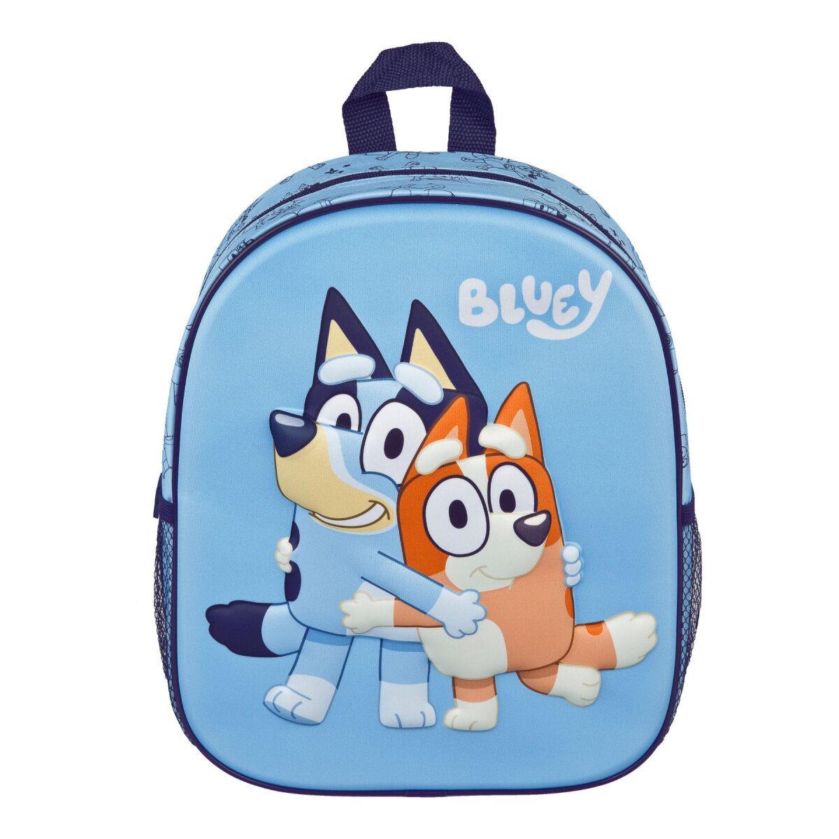 Bluey 3D Rucksack blau Kinder Backpack f&uuml;r Kindergarten Schule - Bild 1