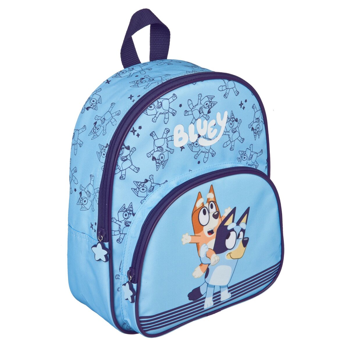 Bluey Kinder Rucksack blau Freizeitrucksack f&uuml;r Kindergarten Schule - Bild 1