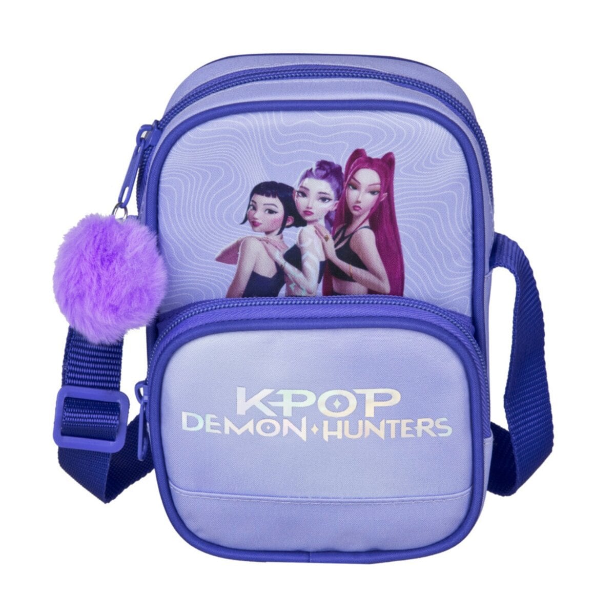 KPop Demon Hunters Kinder Schultertasche 19 &times; 12,5 &times; 6 cm mit - Bild 1