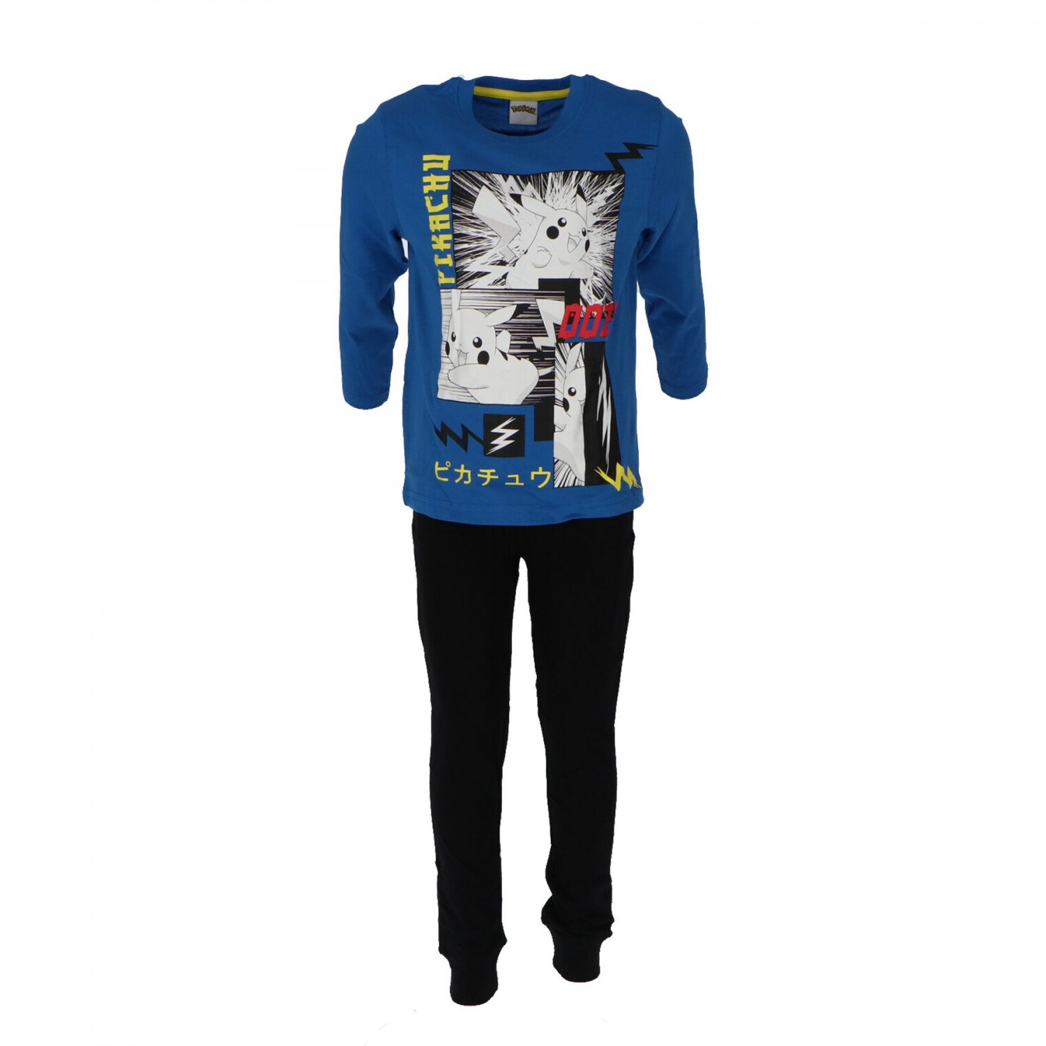 Pok&eacute;mon Pyjama f&uuml;r Kinder Bequemer Schlafanzug aus reiner - Bild 1