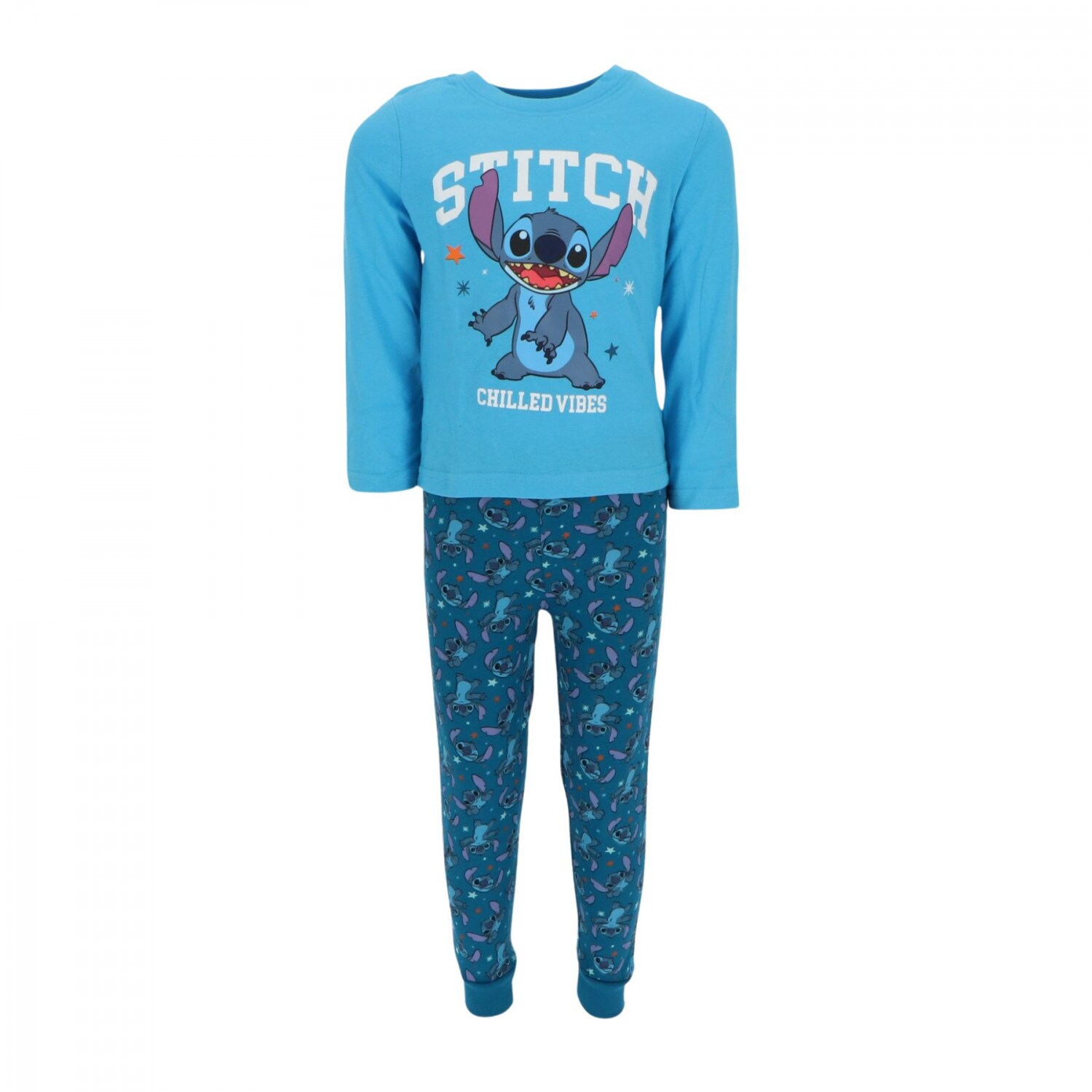 Lilo & Stitch atmungsaktiver Pyjama Schlafanzug f&uuml;r - Bild 1