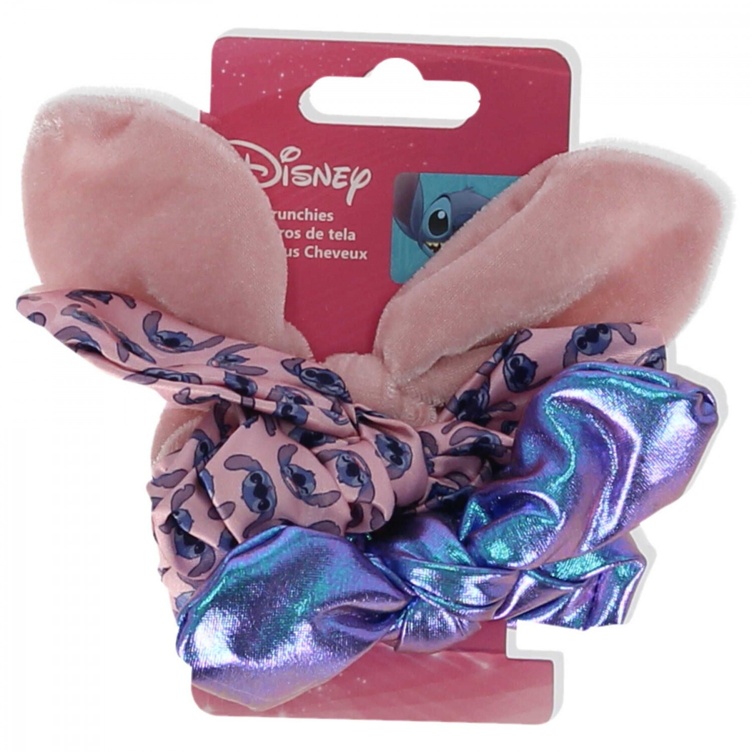 Lilo & Stitch Scrunchies mit Schleife &ndash; Stylische Haargummis - Bild 1