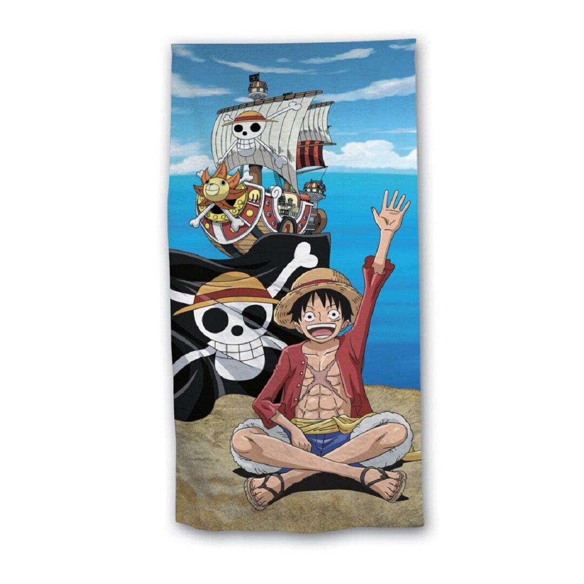 One Piece Strandtuch 70 x 140 cm Kinder Perfekter Begleiter f&uuml;r - Bild 1