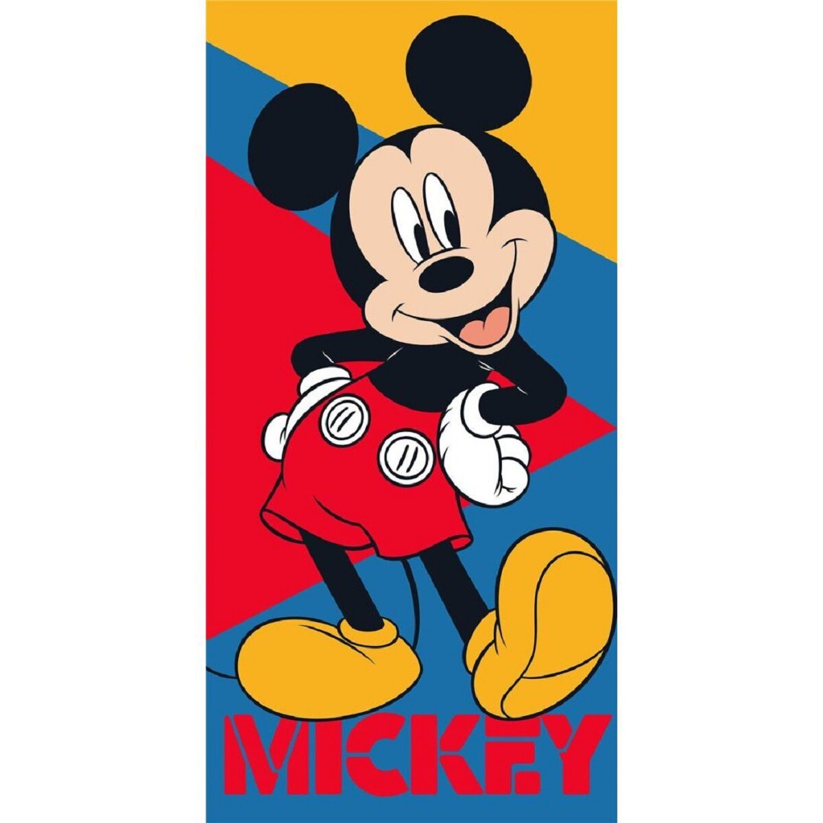 Mickey Maus Handtuch 70 x 140 cm Strandhandtuch perfekte Begleiter f&uuml;r - Bild 1