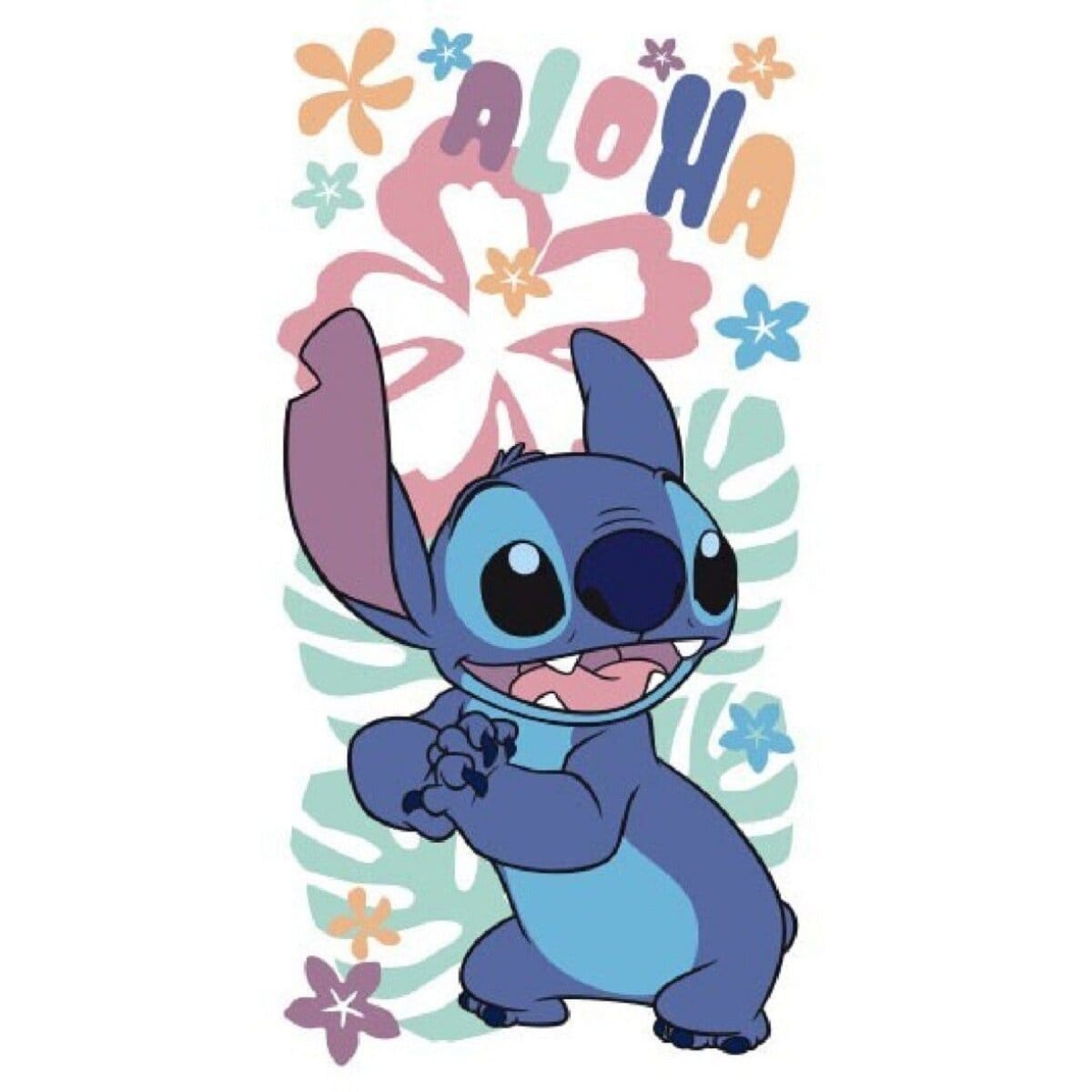 Lilo & Stitch Strandtuch 70 x 140 cm Bring Magie von Hawaii ans Wasser - Bild 1