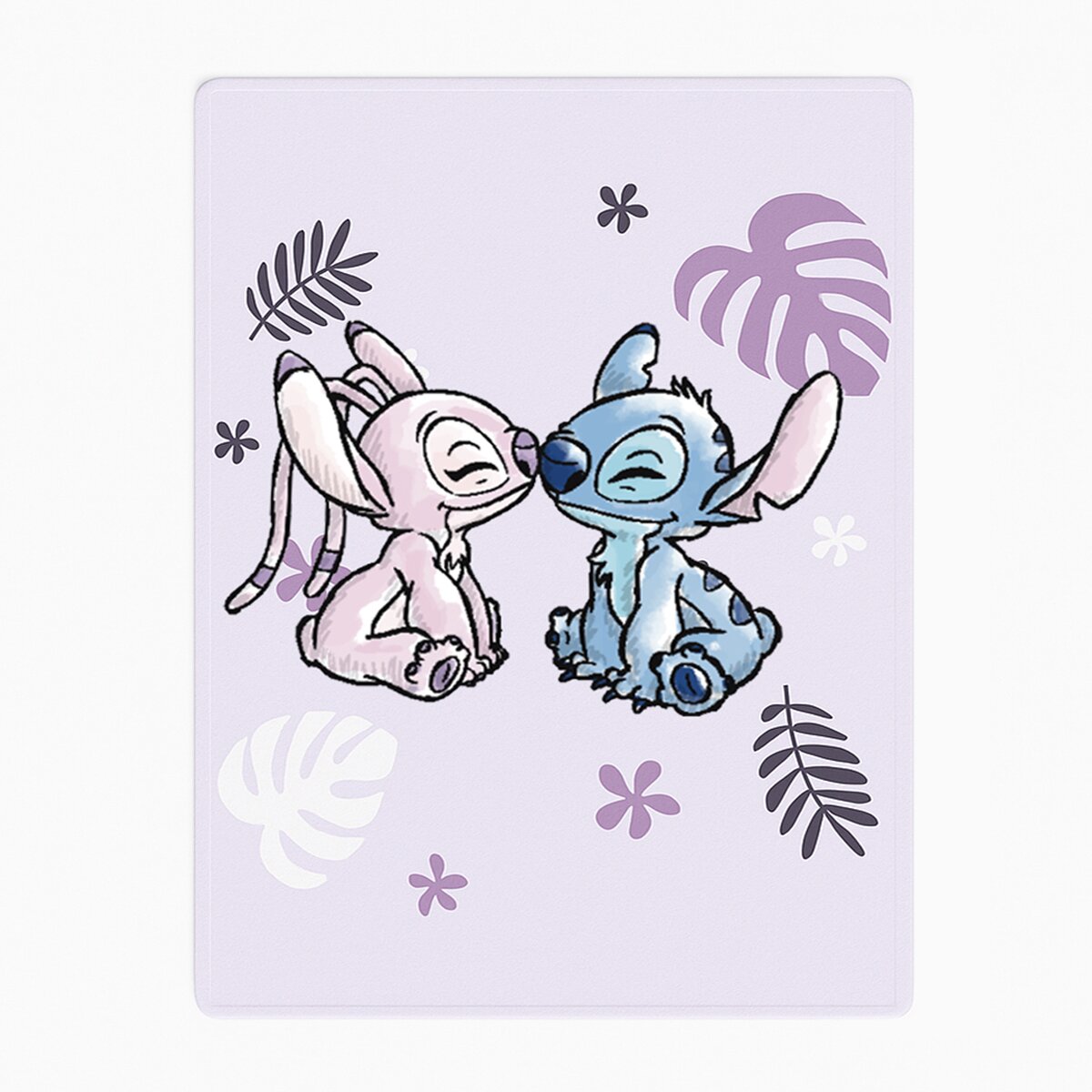 Lilo & Stitch Decke Weiche Fleecedecke 100x150 cm f&uuml;r Kinder & Erwachs - Bild 1