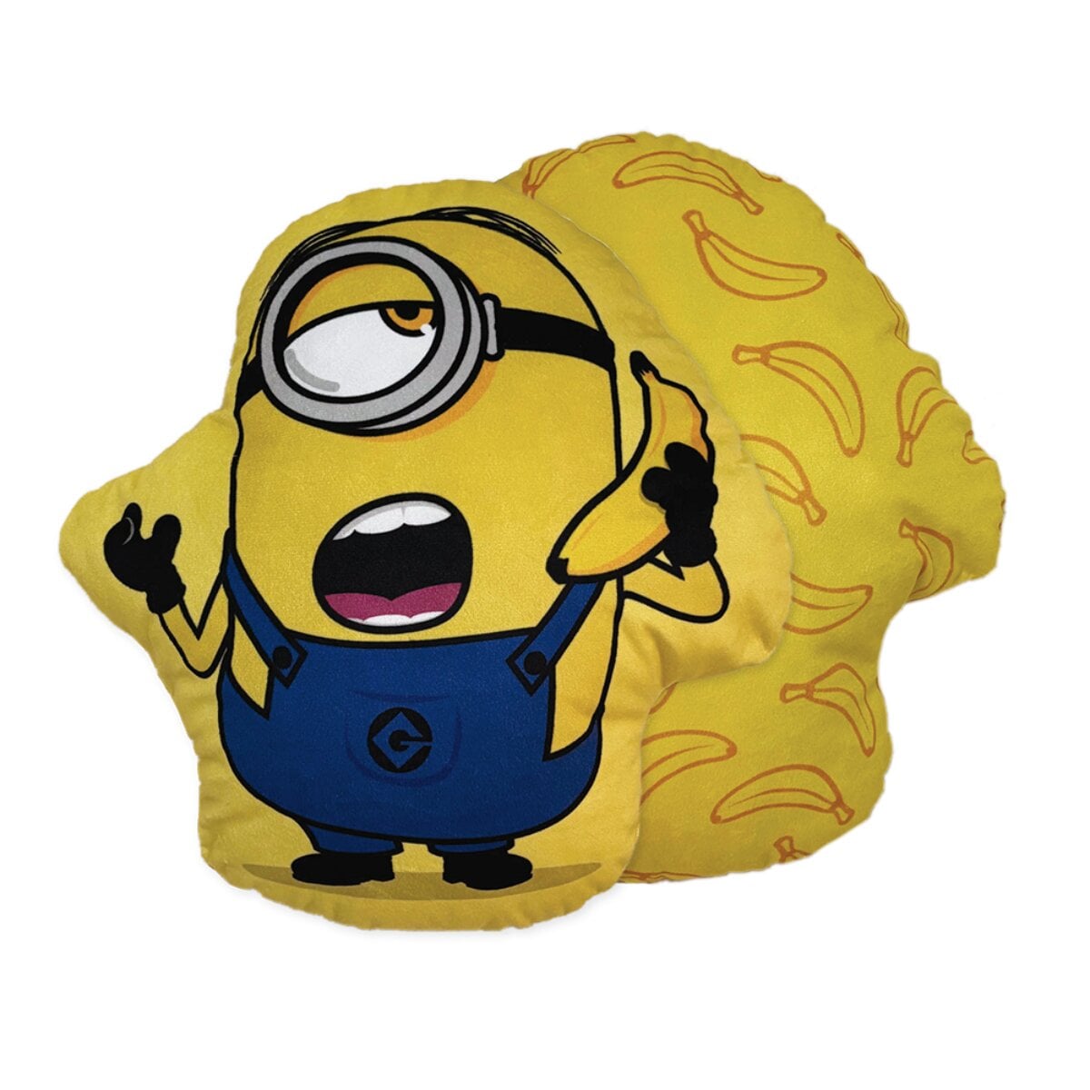 Minions Banana Calling Formkissen 35 &times; 33 cm Dekokissen Kuschelkissen - Bild 1