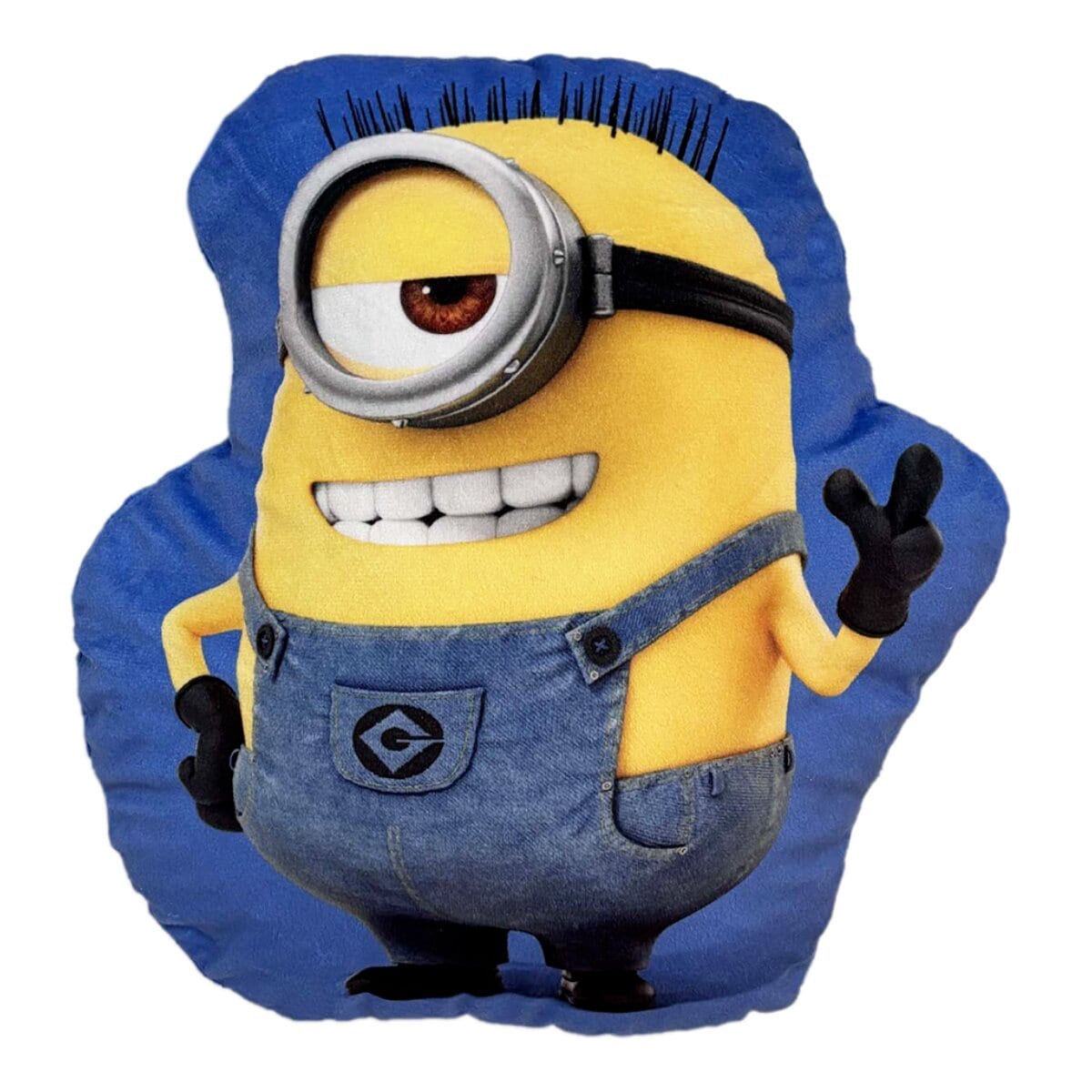 Minions Carl Formkissen 35 cm Dekokissen Kuschelkissen mit weicher - Bild 1