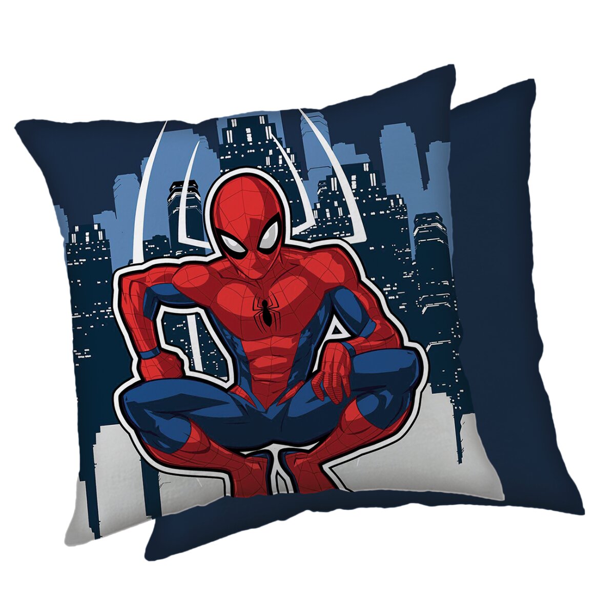 Marvel Spider-Man Blue 07 Sofakissen Dekokissen 40 &times; 40 cm mit - Bild 1