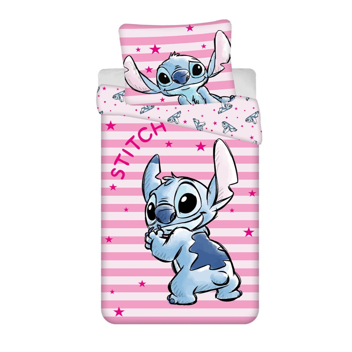Disney Lilo & Stitch Bettw&auml;sche 140 &times; 200 cm Baumwolle Bettbezug - Bild 1