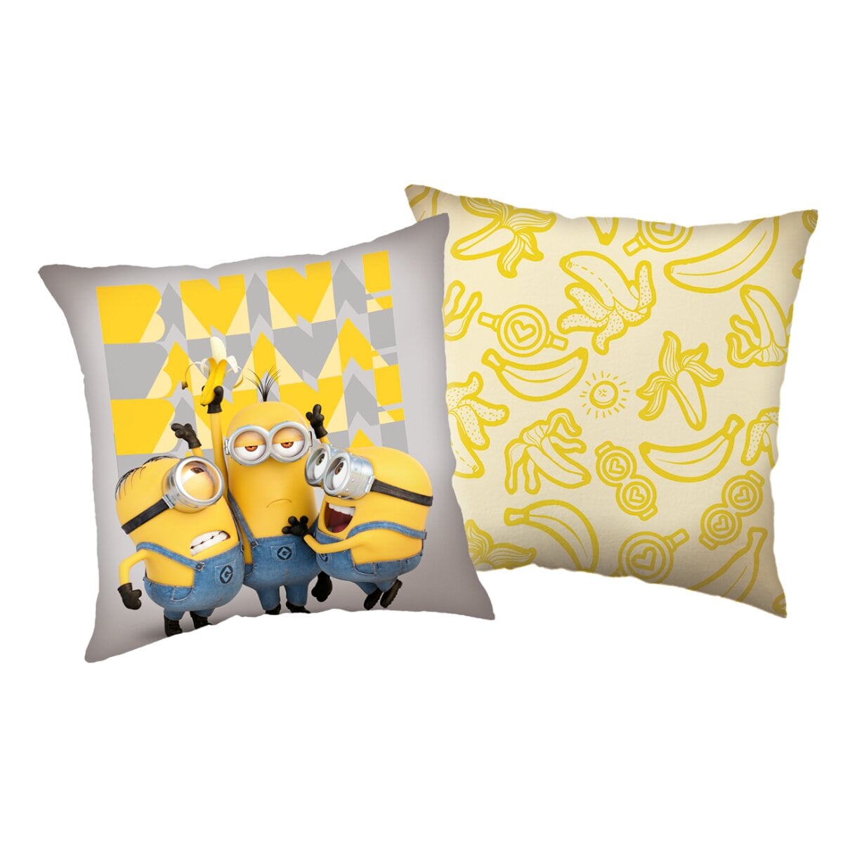 Minions 1 St&uuml;ck Crazy Mood Kissen Dekokissen Kuschelkissen mit - Bild 1