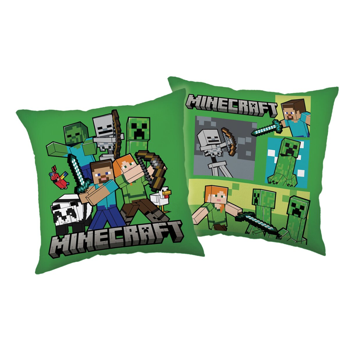 Minecraft 1 St&uuml;ck Life Kissen Kuschelkissen mit doppelseitigem Druck - Bild 1